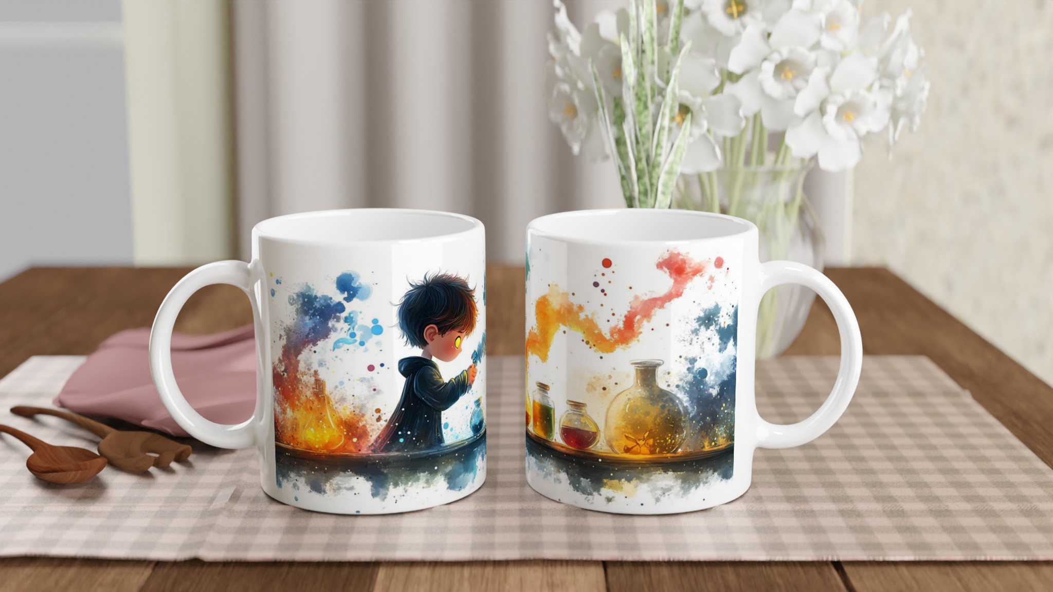 Magisk Vetenskap Mugg – Färgglad Design, Perfekt Present för Små Forskare 10 f0ea6540-632a-4416-b26f-5325f231e52b