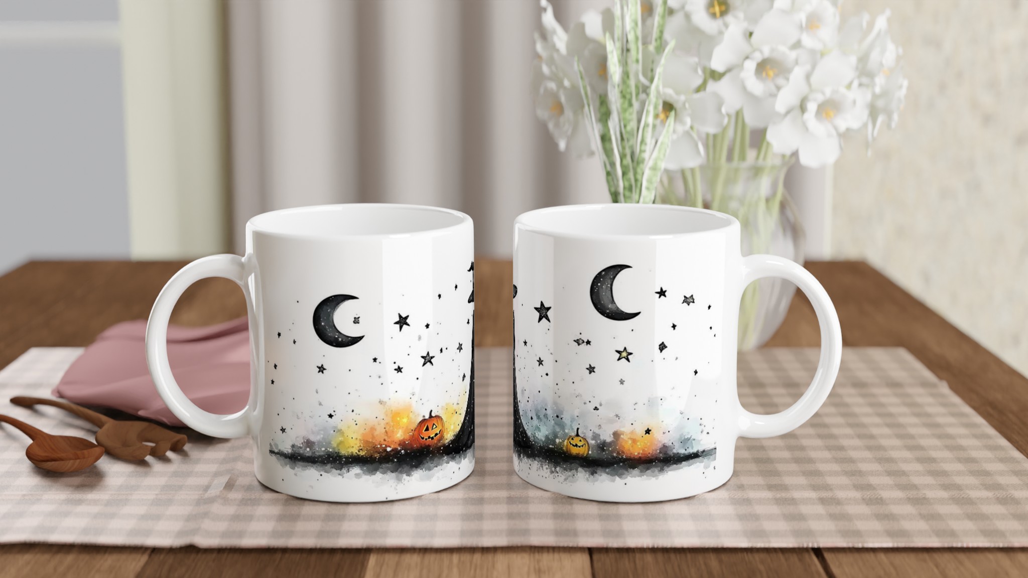 Mystisk Häxa & Pumpa Mugg – Magisk Halloween Kaffemugg i Keramik 10 f0f1491a-35d4-46e0-8286-9392cc4481ab