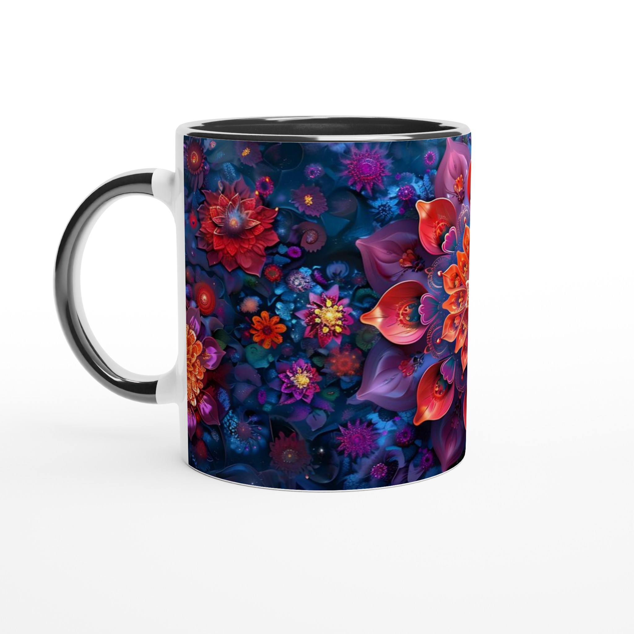 Mystisk Blomsterprakt Keramikmugg – 11 oz i Valfri Färg 4 f0f480c5-c16d-4163-9a0e-e4a46882d66f