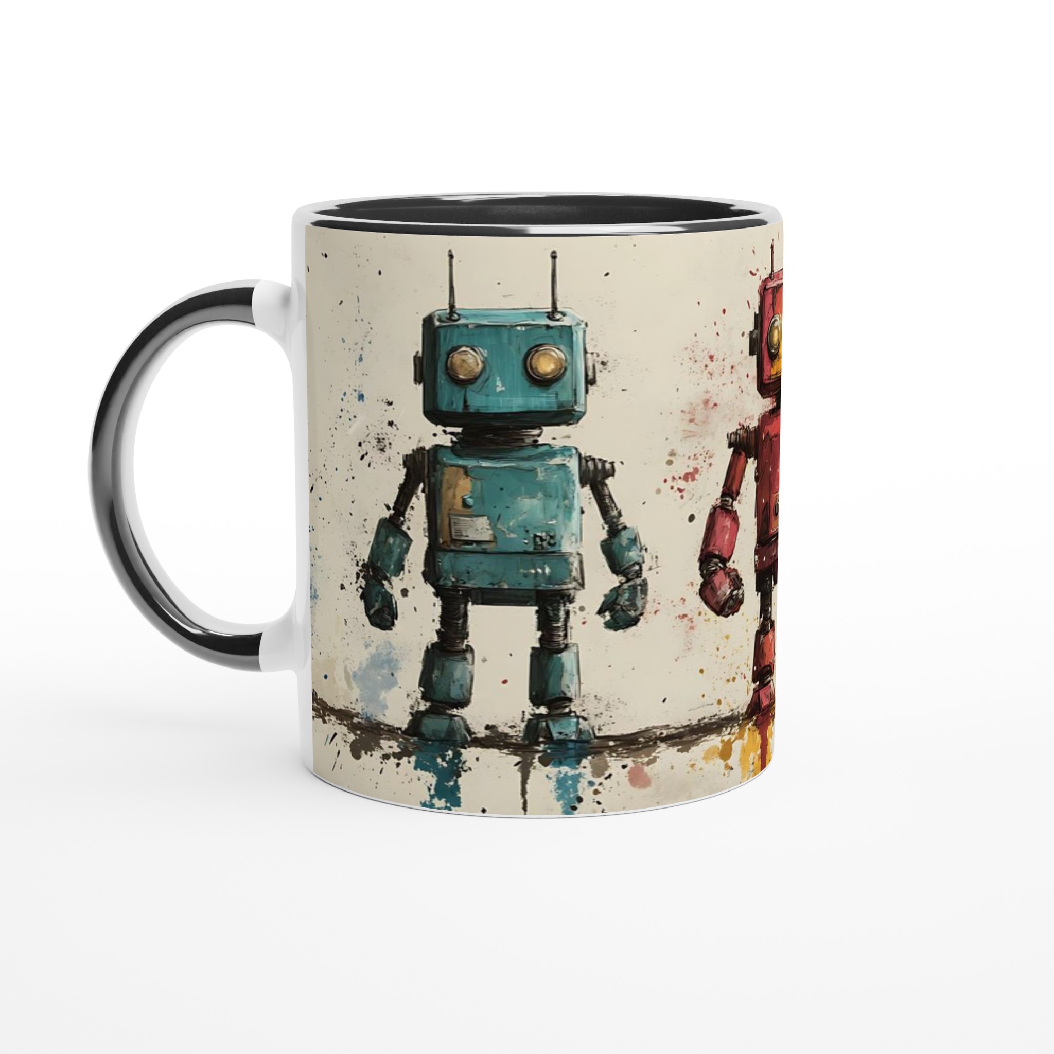 Retro Robot Art 11oz Keramikmugg – Din unika mugg i valfri färg 4 f10cb73f-bd78-4c35-a1cc-6b31ba0ddcb4
