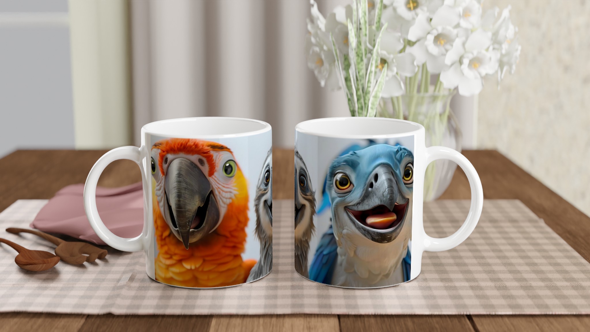 Glad Djurvänner Keramikmugg - Charmig 11oz Kaffemugg i Olika Färger 10 f12b36a7-e511-462d-bc7a-1cb214c3cff9