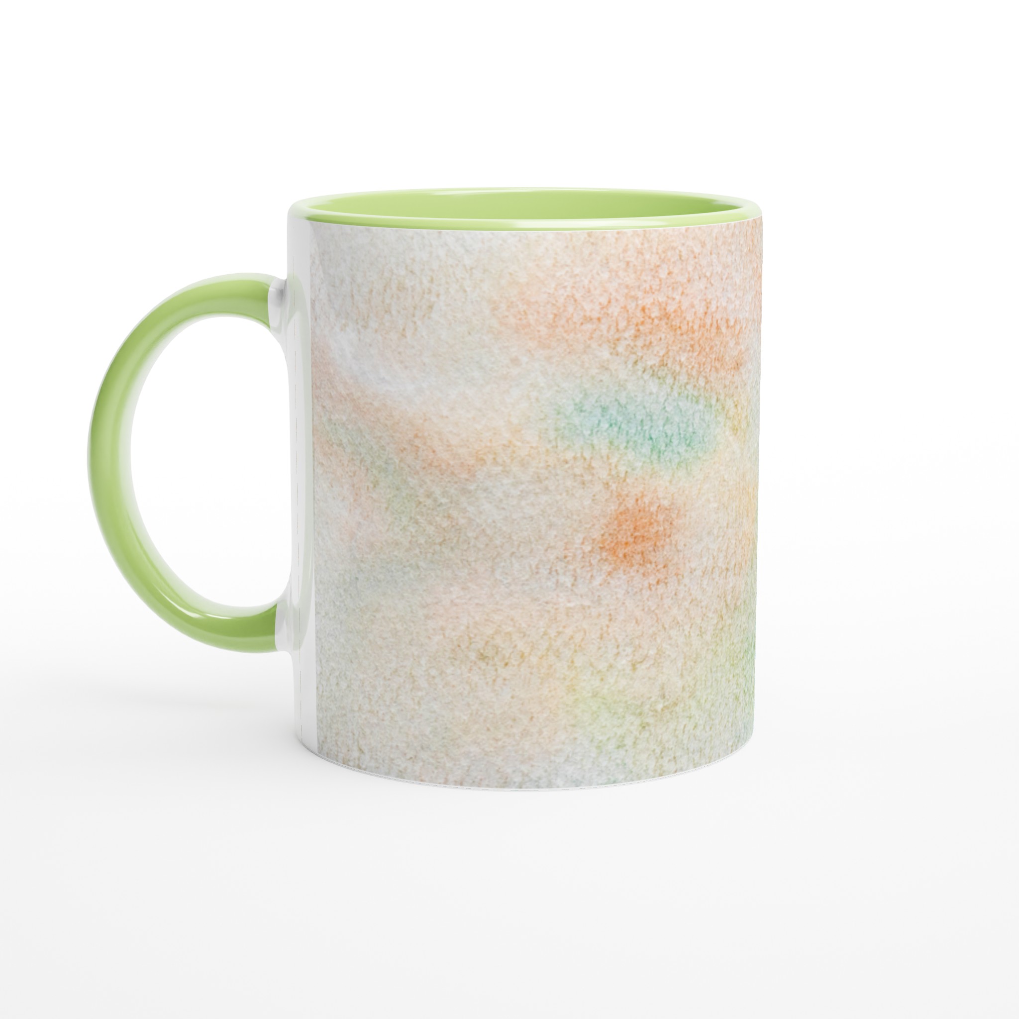 Vit 11oz keramikmugg med glansigt vitt ytskikt – välj bland sju livfulla färger 7 f1492166-cd23-4231-9be9-eafc04cf8fd4