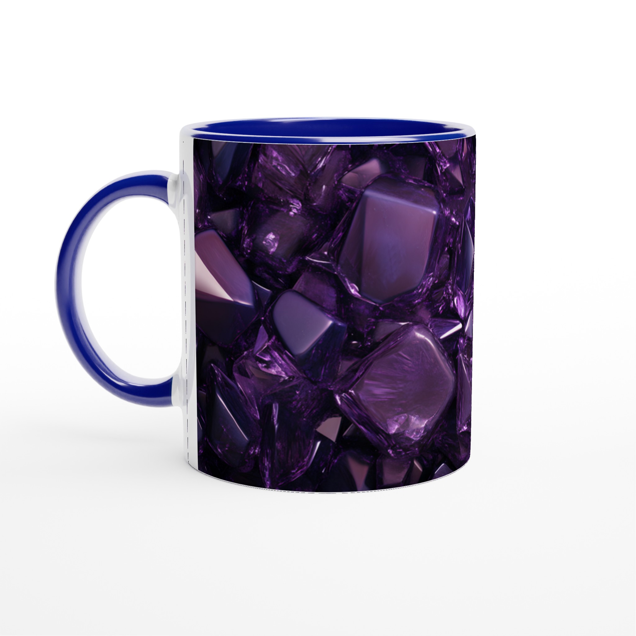 Lyxig 11oz Keramisk Mugg: Kristalliserad Lila Skönhet för Din Frukost & Fikastund 2 f189a143-9aae-478b-ae52-0d15ee7e1407