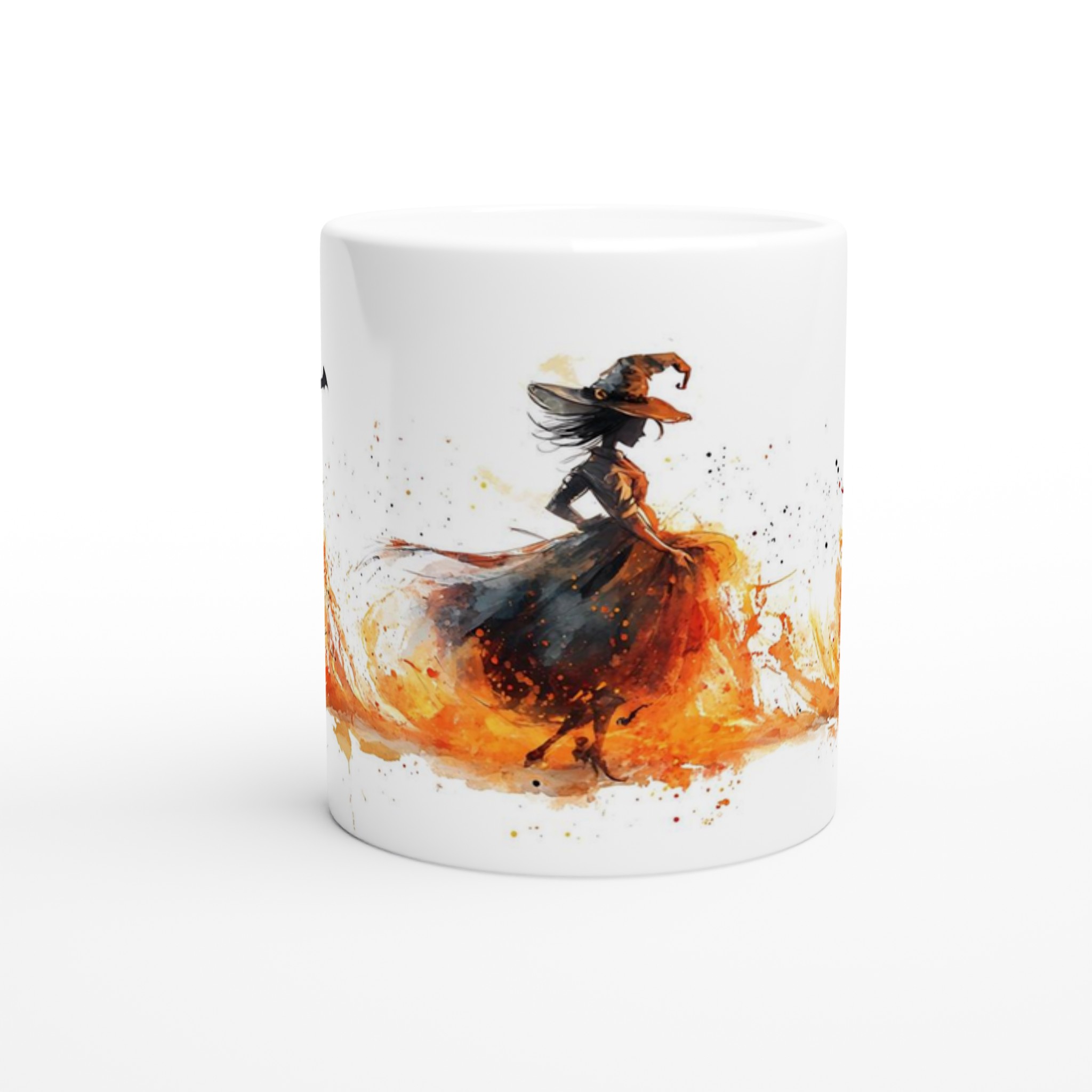 Spooky Watercolor Halloween Witch & Pumpkins 11oz Keramisk Mugg – Välj bland 7 Förtrollande Färger! 8 f1af5aca-e94e-4b23-82c2-92fca9a7687f