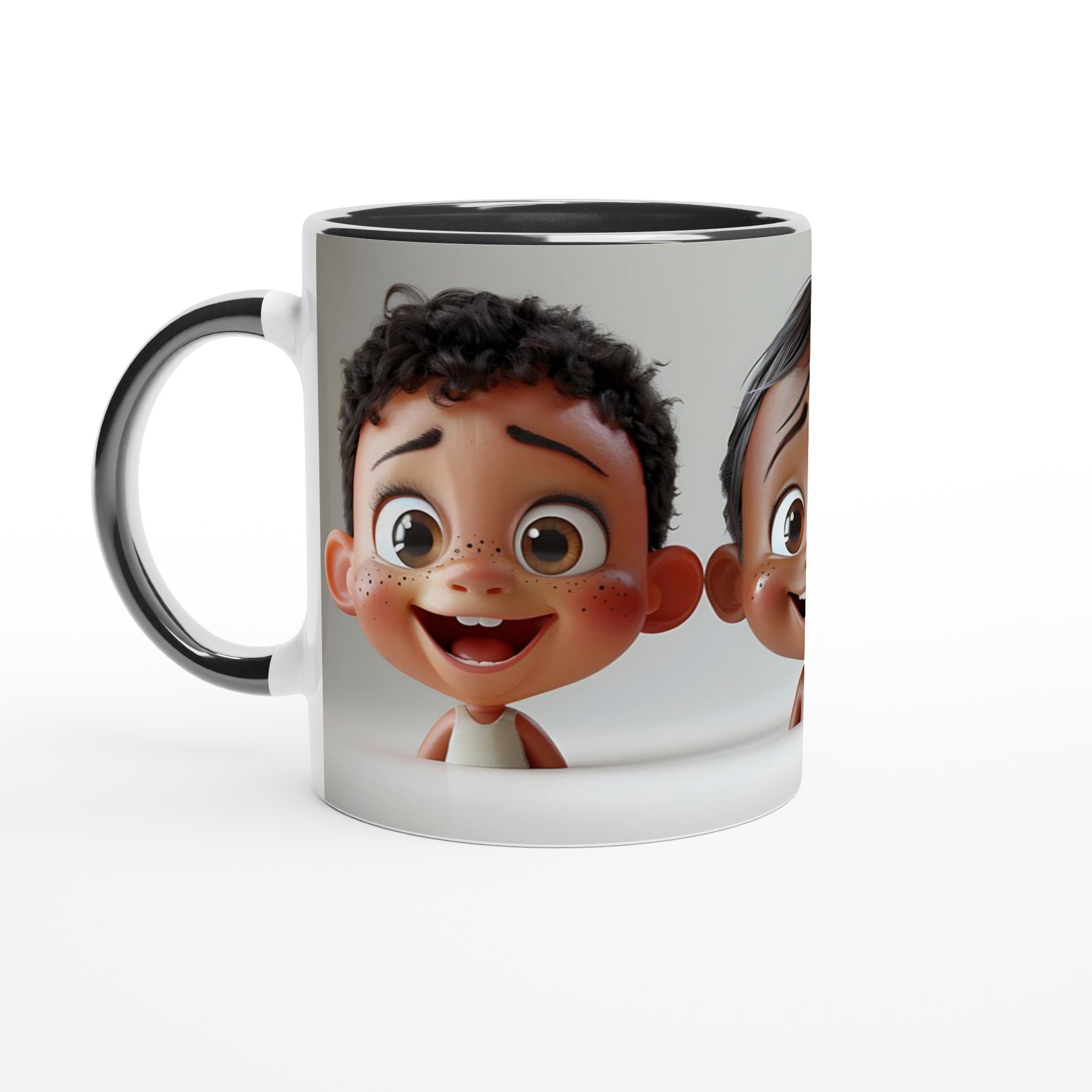 Glad Barngrupp 11oz Keramisk Mugg – Personlig design i ditt val av färg 4 f1ce2eec-850d-422c-bef3-cec535c398c6