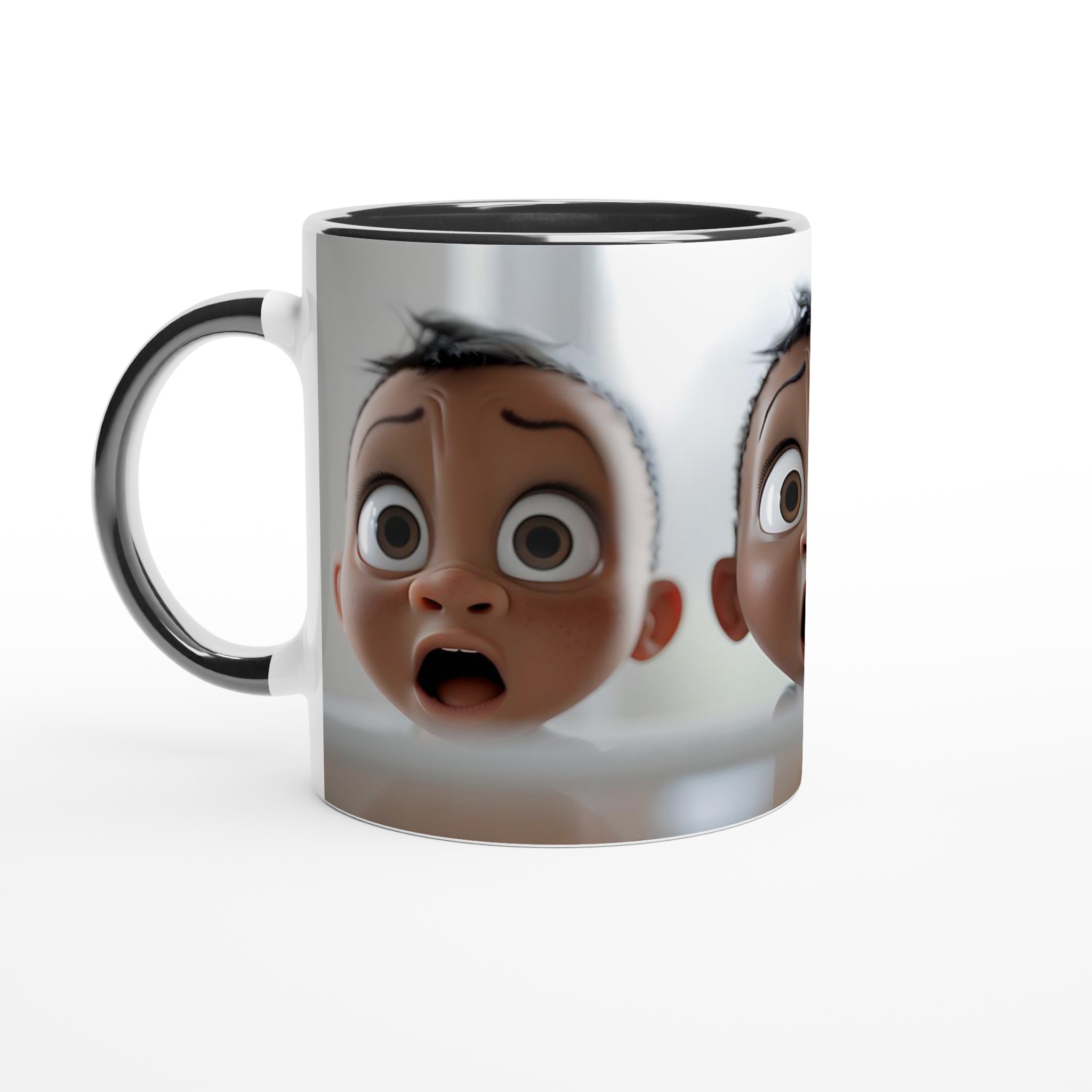 Förvånade Bebisar Keramisk Mugg – Rolig 11oz Kaffekopp med Uttrycksfull Design, Välj din Färg! 4 f1ed4505-8b3a-419c-b2d6-0d81377ed582