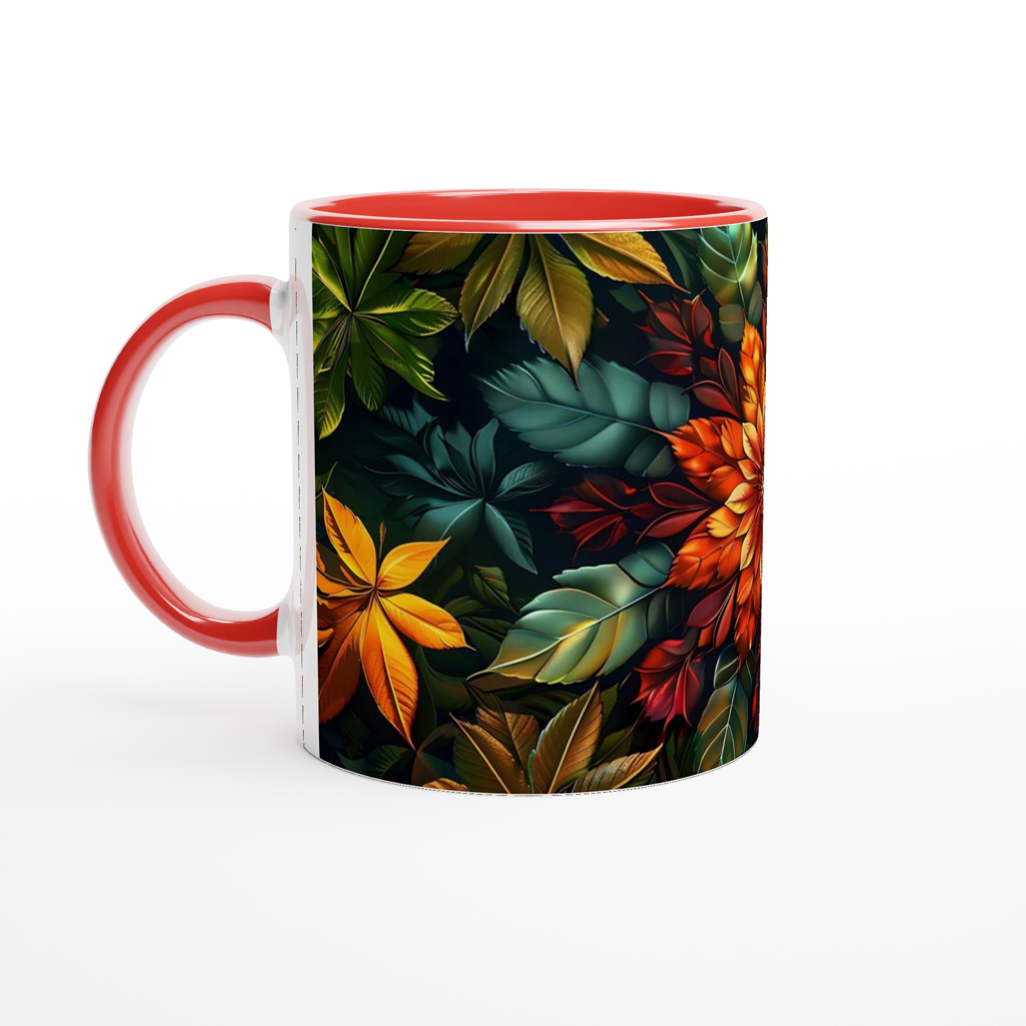 Tropisk Blomma Keramikmugg - Lyxig Design & Hållbar Kvalitet i Ditt Val av Färg 5 f1feae5c-c78d-4938-ab8d-e2a7d12e61c0