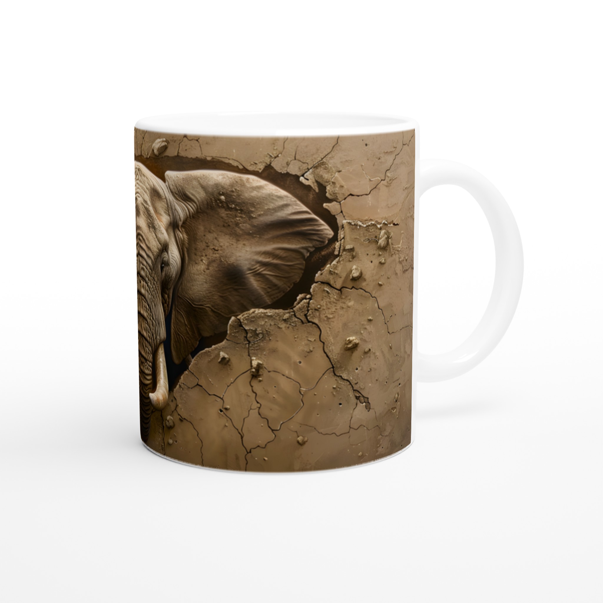 Majestätisk Elefant Mugg – En Unik 11oz Keramisk Mugg för Naturälskare 9 f204b31a-72b4-4bc4-8691-9e72f0555e4f