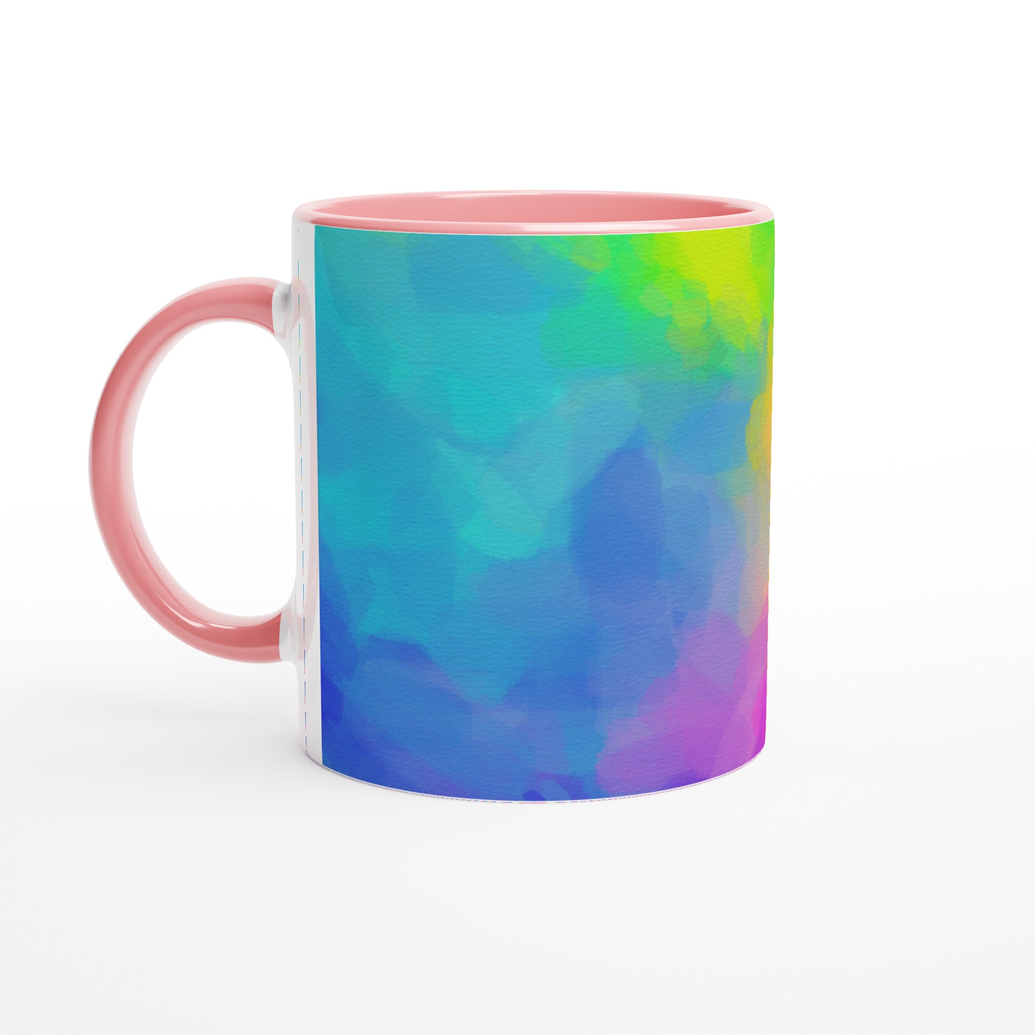 Vit 11oz keramisk mugg med färgsprakande val – välj bland sju livfulla nyanser 6 f23b0e06-9137-4cb5-ae4b-5d6edc537bf9