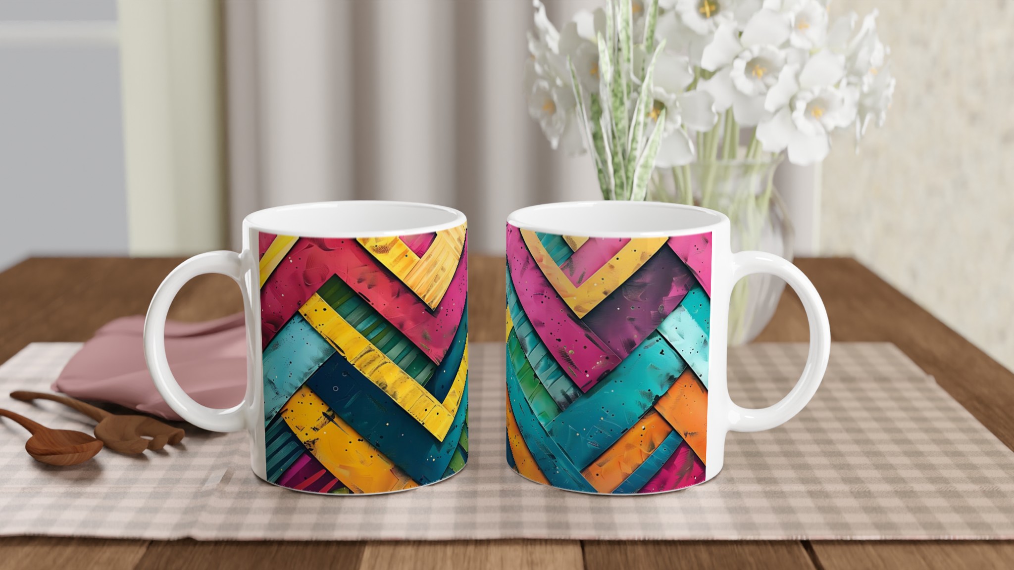 Färgglad 11oz keramisk mugg i sju levande nyanser – perfekt för din unika stil 10 f240fa0a-5206-4704-899b-8ee59c8d18c2