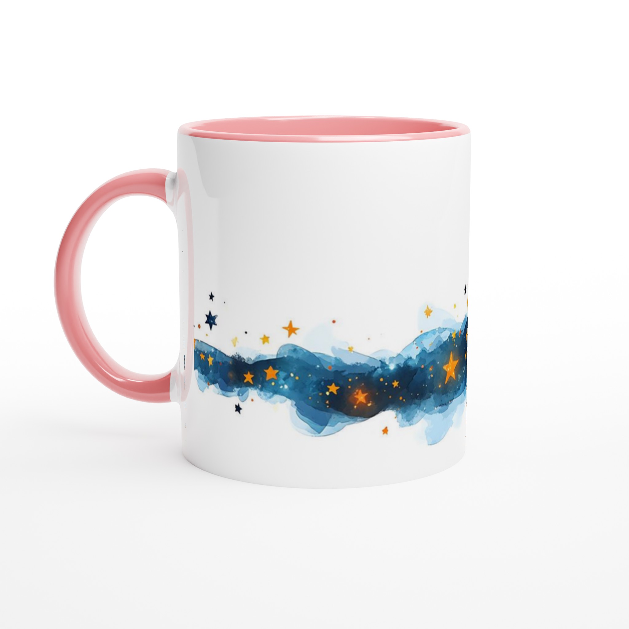 Mystisk Häxa & Stjärnhimmel 11oz Keramisk Mugg – Drömsk Akvarellkonst i Valfri Färg 6 f2994d6b-3b2e-496a-9911-d743759617f4