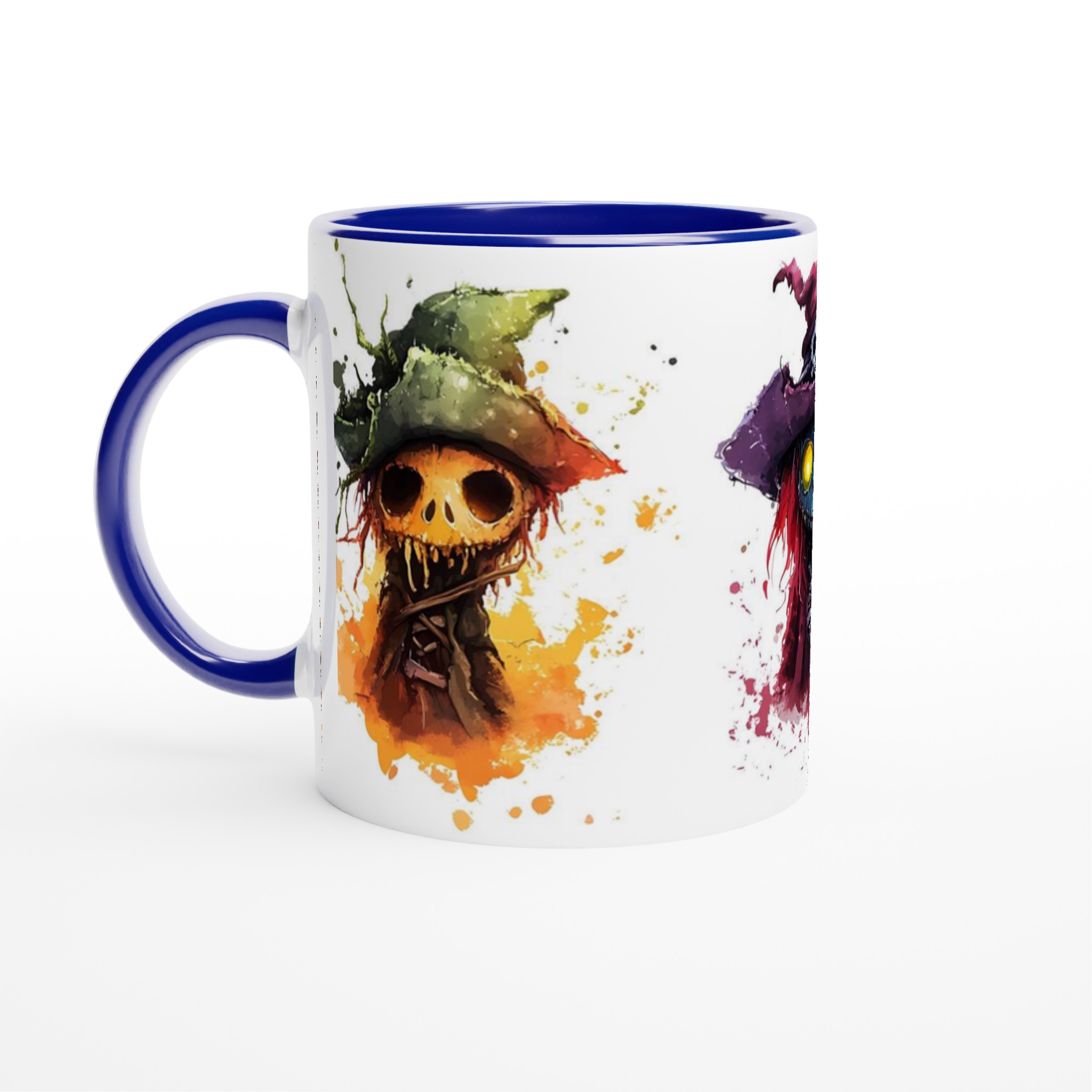 Mörk & Magisk Keramisk Mugg - Akvarell Zombie Häxmotiv i Ditt Val av 7 Färger 2 f2bda407-fc49-4243-ae6e-e097f7086b26