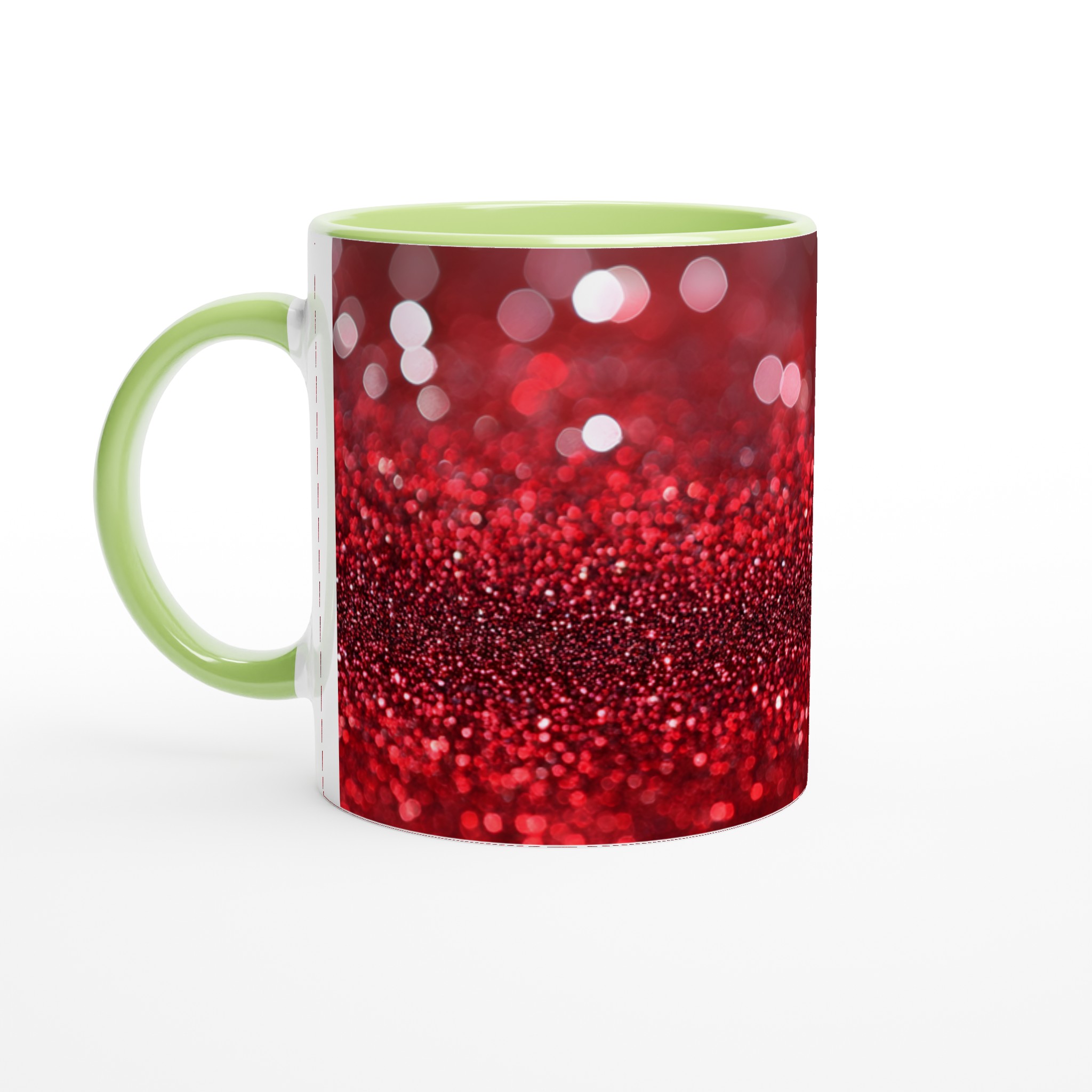 Glittrande Keramikmugg i 11oz – Strålande Red Glitter Design i Flera Färger 7 f346775d-76d5-4671-bbfc-6517165b7777