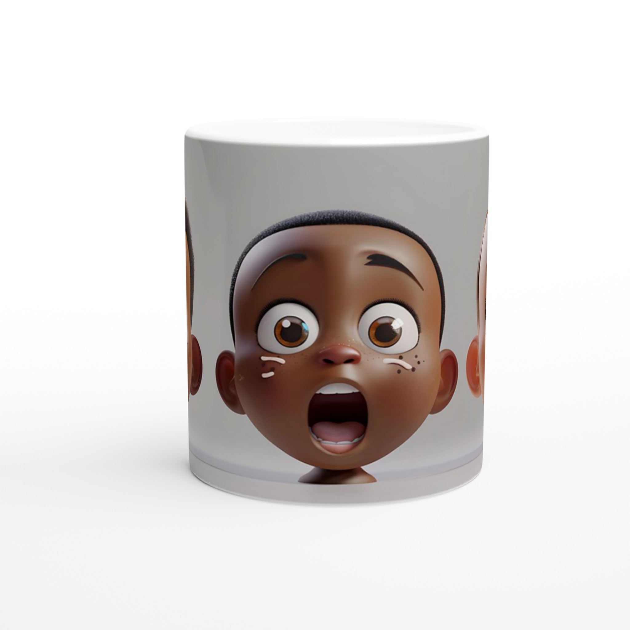 Förvånade Ansikten – Keramisk Mugg 11oz: Uttrycksfull Design för Kaffeälskare i Valfri Färg! 8 f36a9dc9-a259-4221-a2dc-5156e70c323d