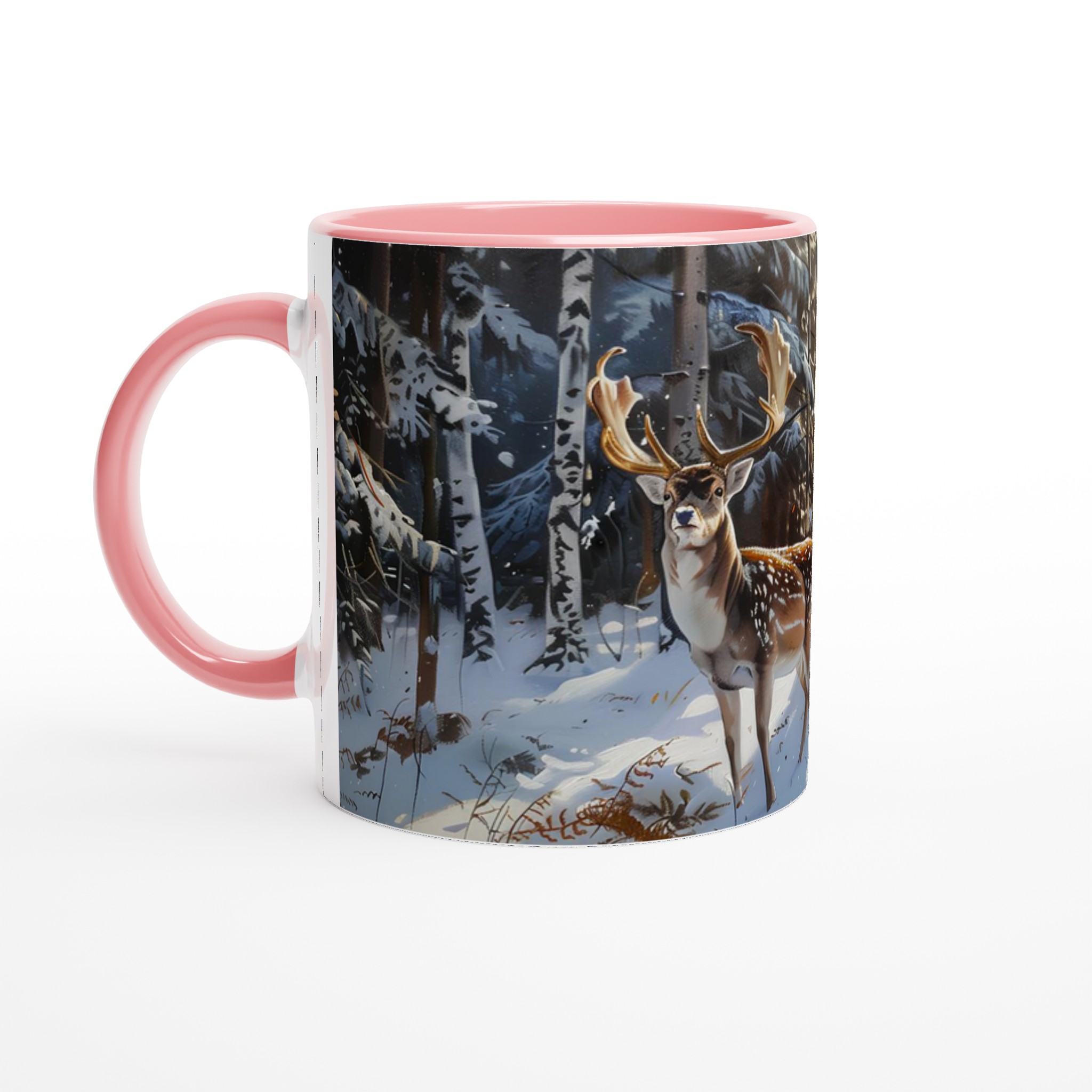 Vinterhjort i Snölandskap 11oz Keramikmugg – Din Favorit för Varma Drycker 6 f38a42a8-7e1b-42da-b258-a1aaa16fd229
