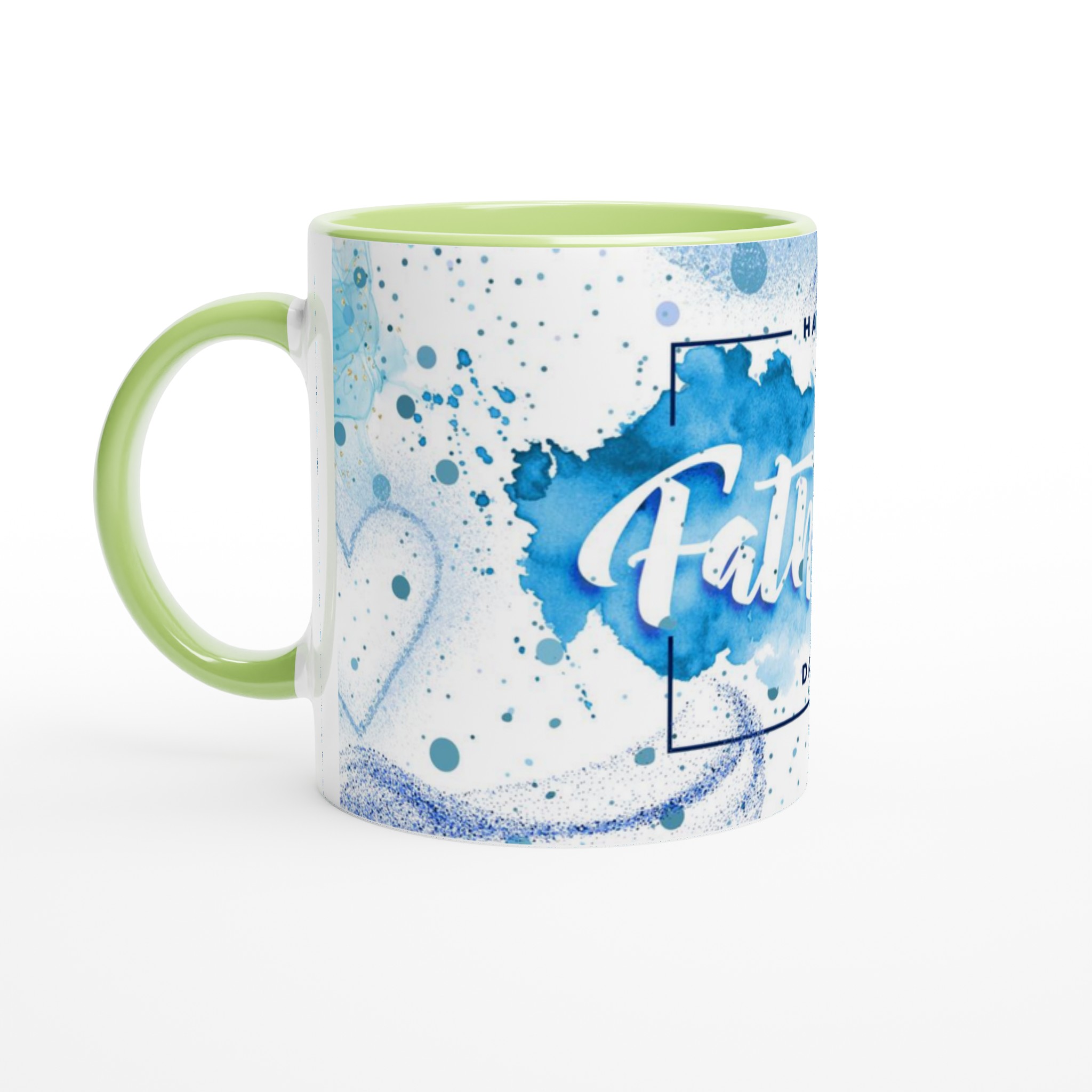 Father's Day Keramisk Mugg i Eleganta Blåa Nyansval 7 f3d80779-e5c5-4755-ad53-ff8aca4c249b