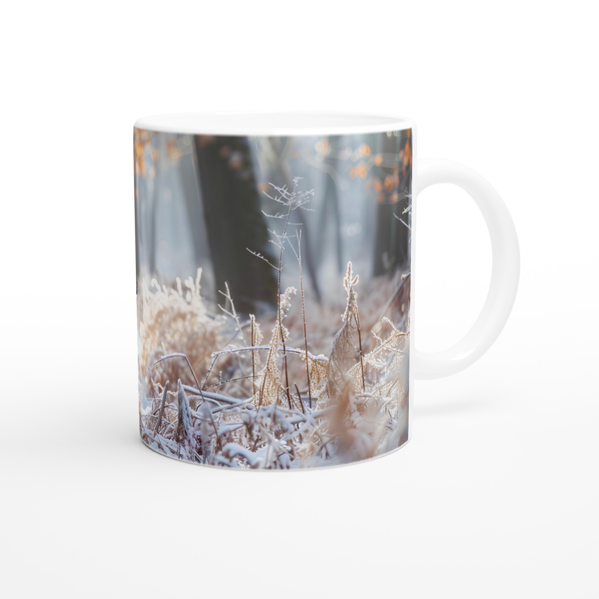 Vinterrådjur i Soluppgång – 11oz Keramisk Mugg för Naturälskare 9 f3d87107-fabd-4263-8400-783cd2bed131