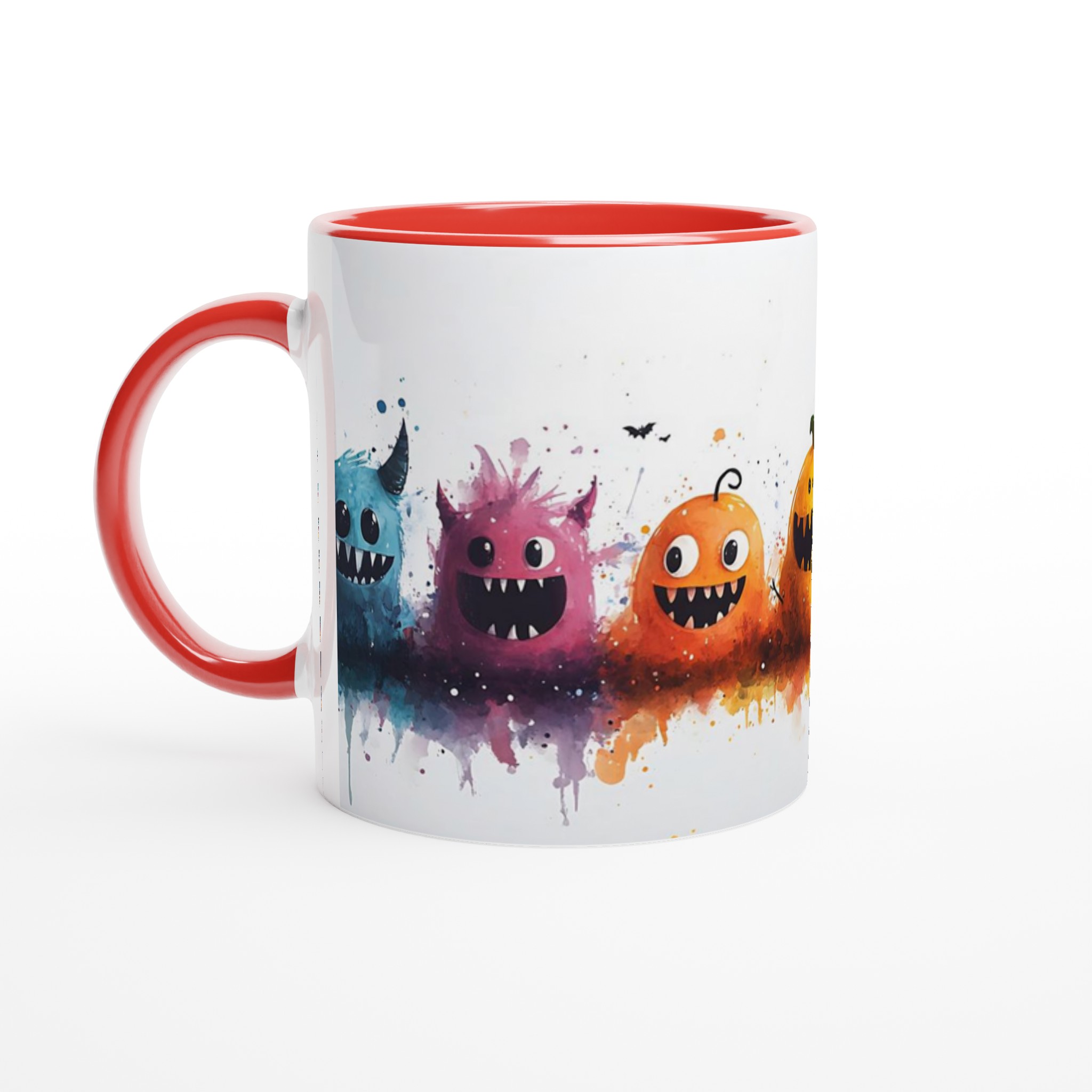 Busiga Halloweenmonster Mugg – 11oz Keramisk Kaffemugg i ditt val av sju färger 5 f419e4de-6736-41da-a22f-7671868b993b