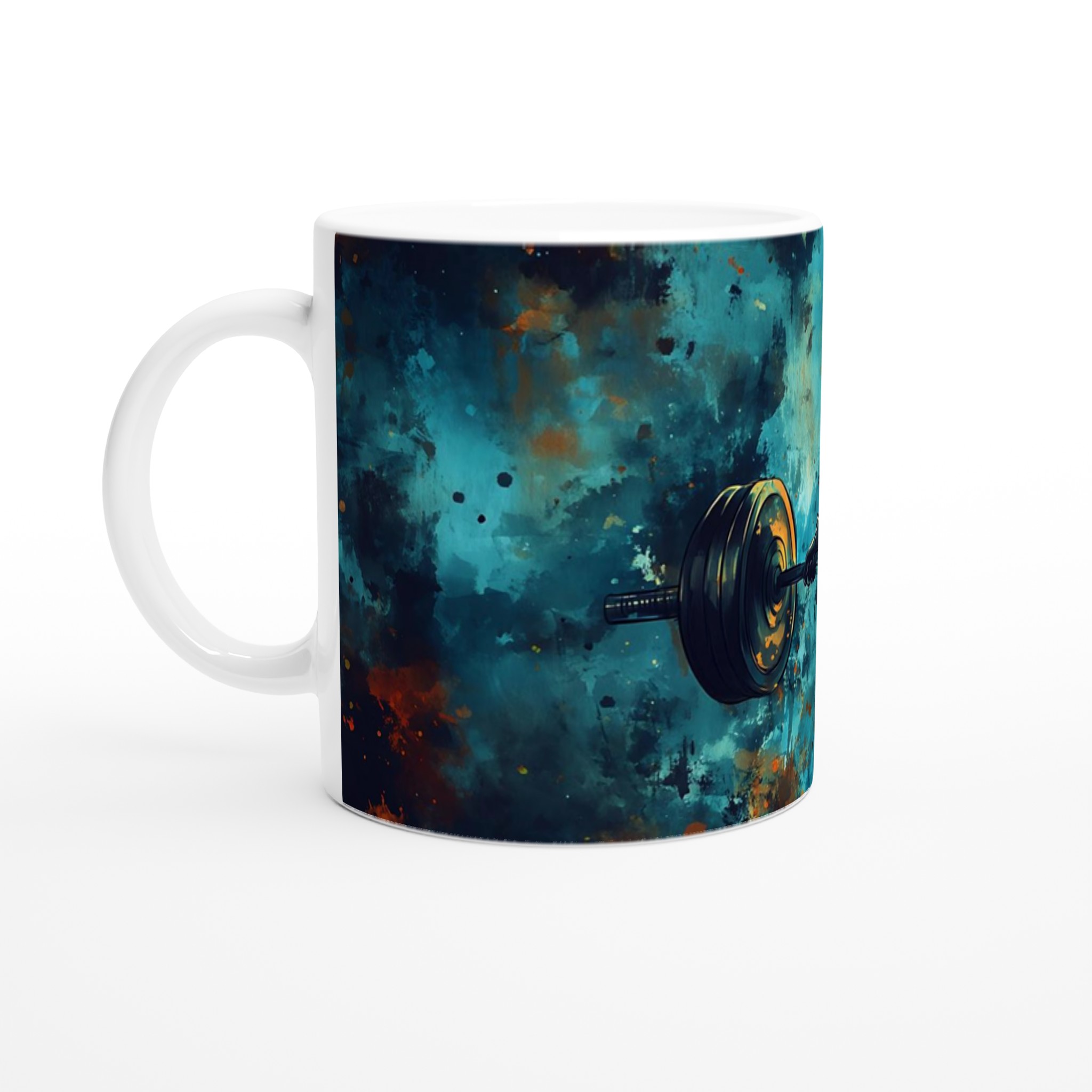 Stark Halloween Gym Mugg - Pumpa-Kraft Keramikmugg för Fitness & Skräckälskare 1 f41c5fab-b741-4ca2-bb61-7ec655e31f0c