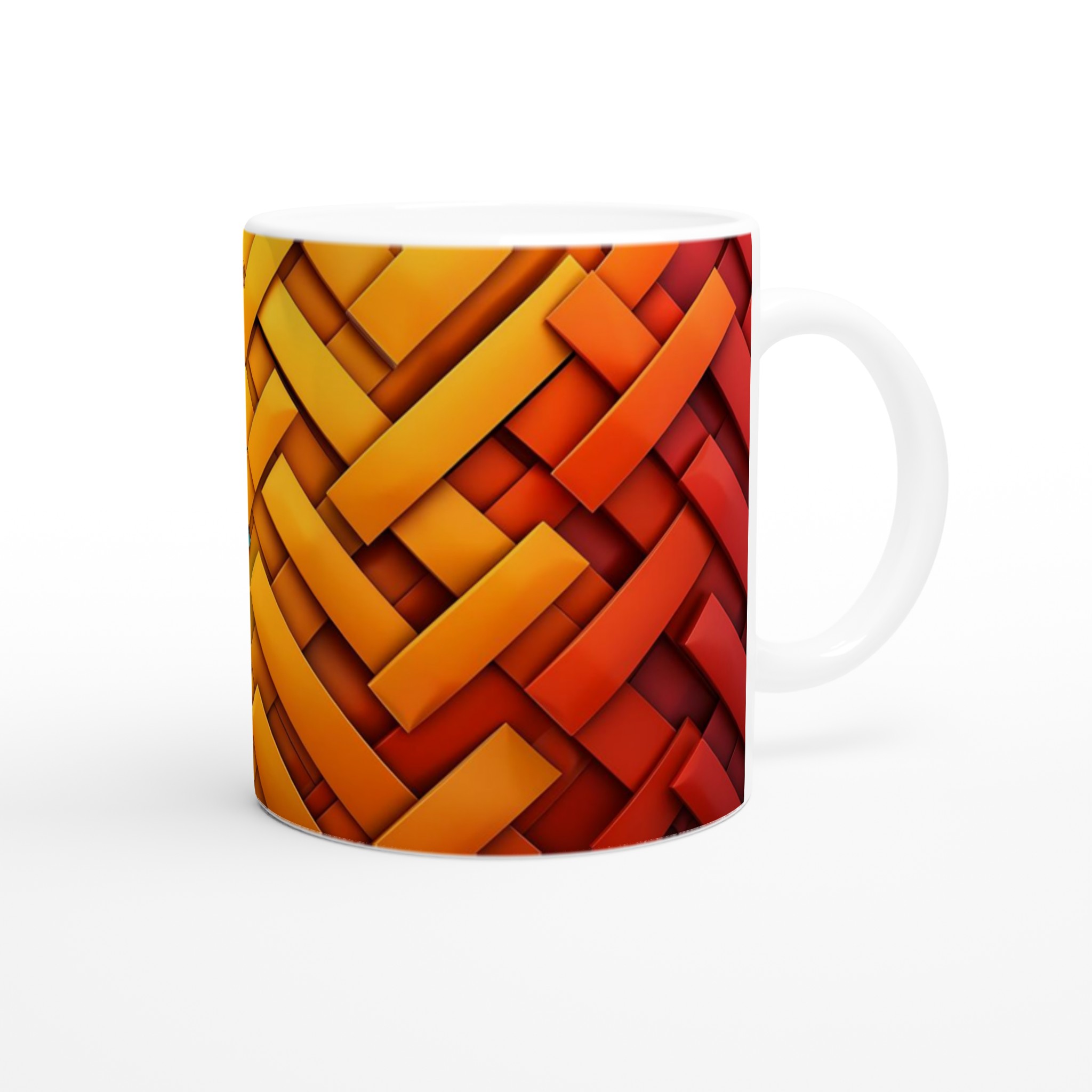 Abstrakt Mosaik Keramikmugg - 11oz Hållbar Design för Färgglada Stunder 9 f459215f-8a83-47b5-9a52-5f4919bd5ccc