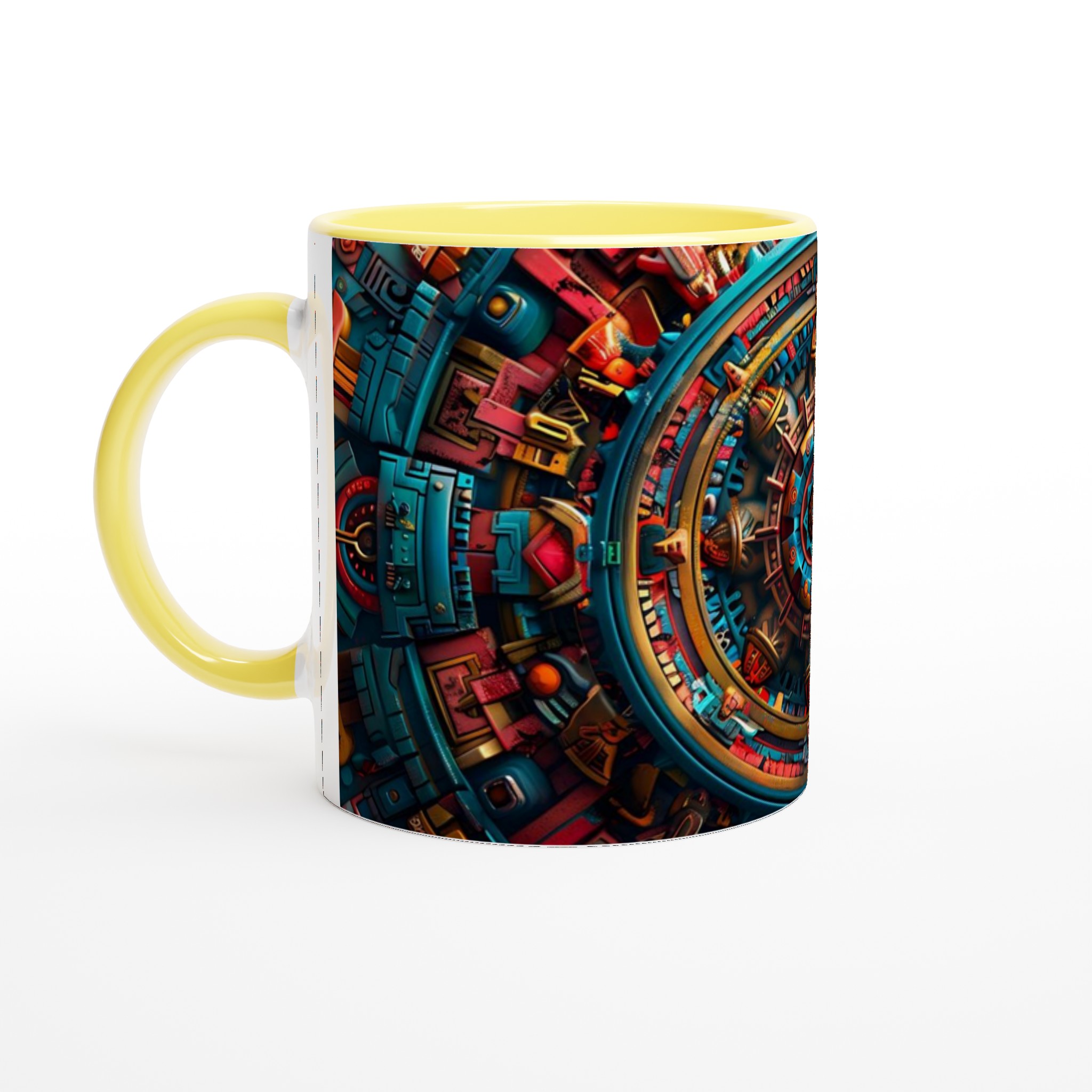 Aztec Fusion 11oz Keramisk Mugg - Levande Konst för Dina Fikapauser i Ditt Val av Färg! 3 f4b0c300-3e98-401f-8831-9d8c4bd768fd