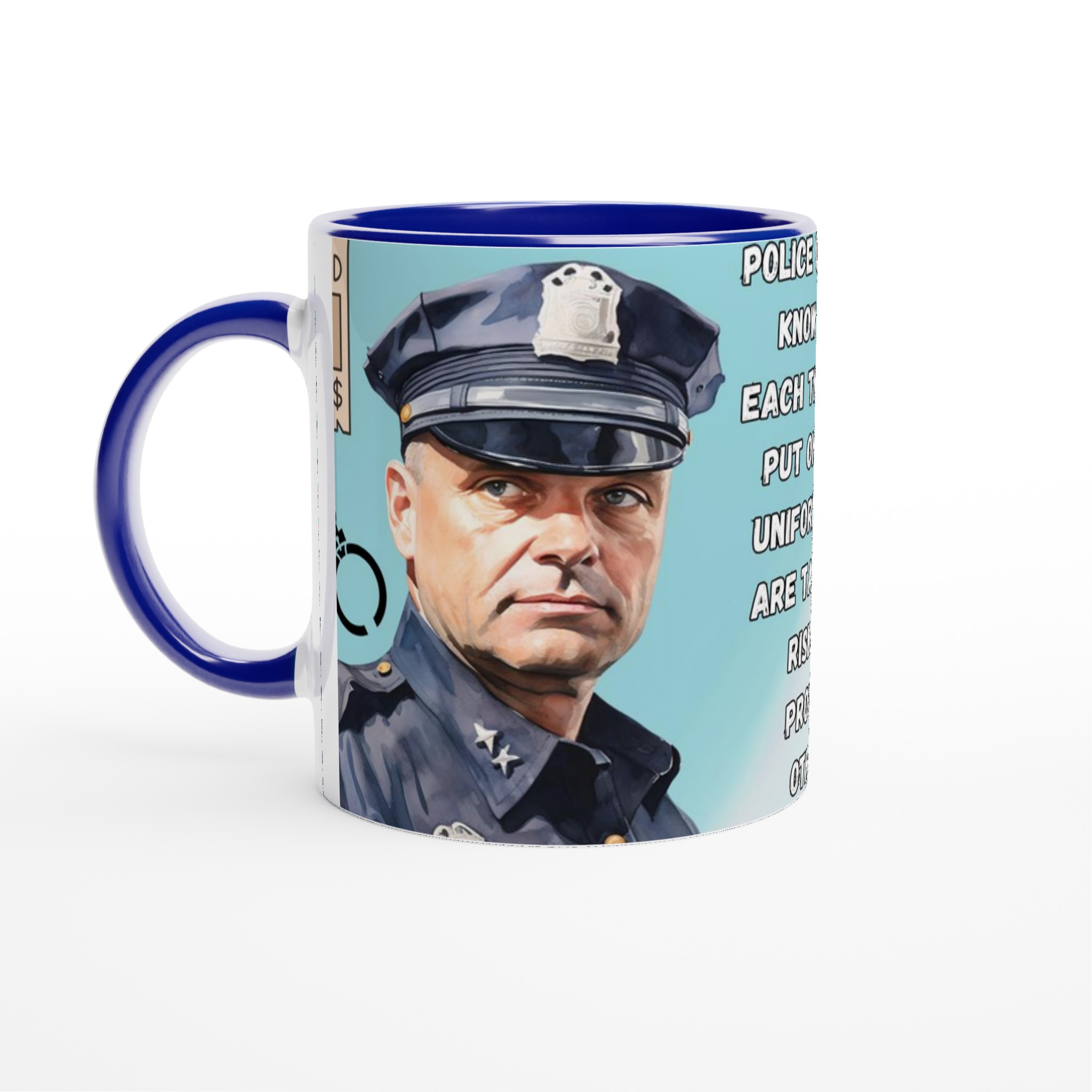Vit 11oz keramisk mugg med kraftfullt polisärofat i flera färger 2 f4bce57d-b717-4efb-be9d-bbe76efd7b3d