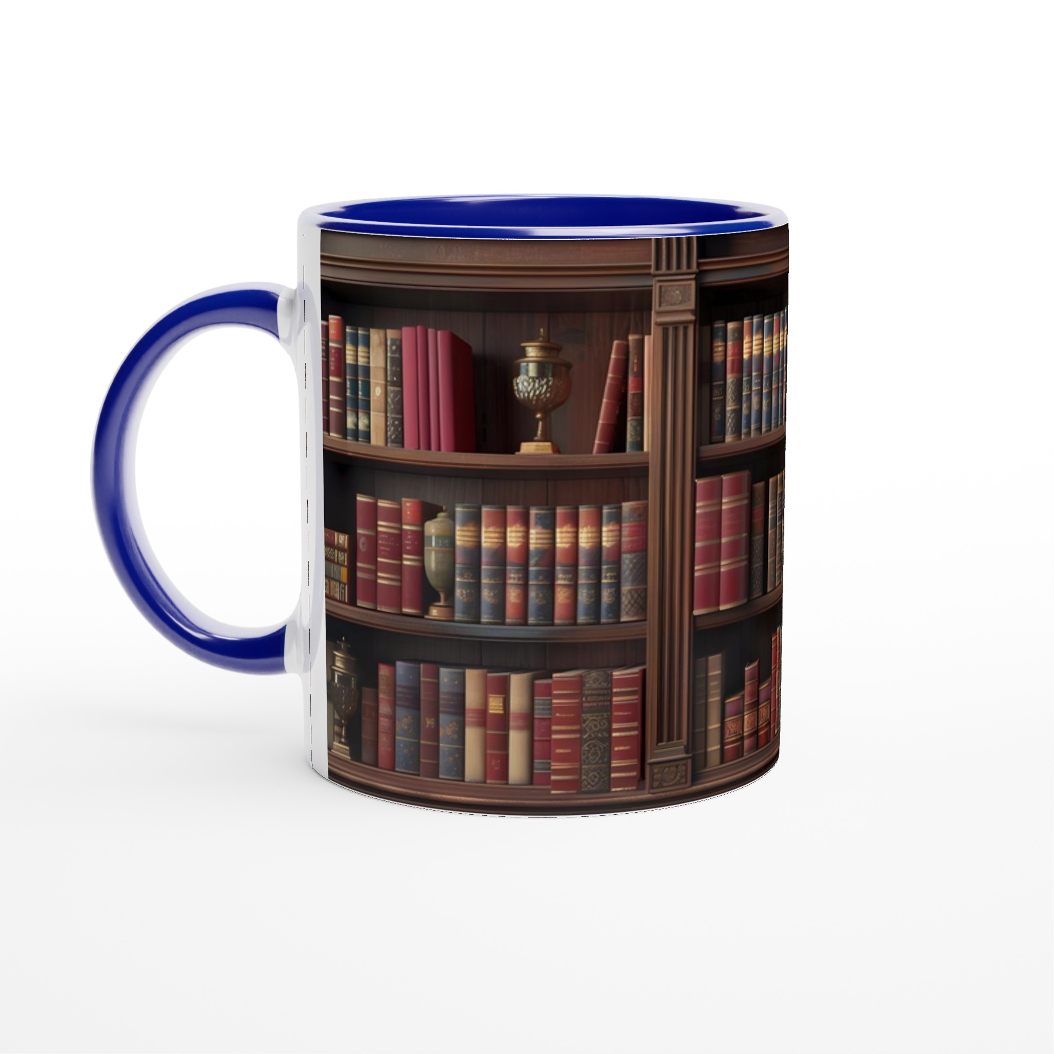 Biblioteksnostalgi – Klassisk Keramisk Mugg för Bokälskaren, Välj bland Flera Färger 2 f4df35a0-cb7e-4bdb-92a4-0eda5983dc1a