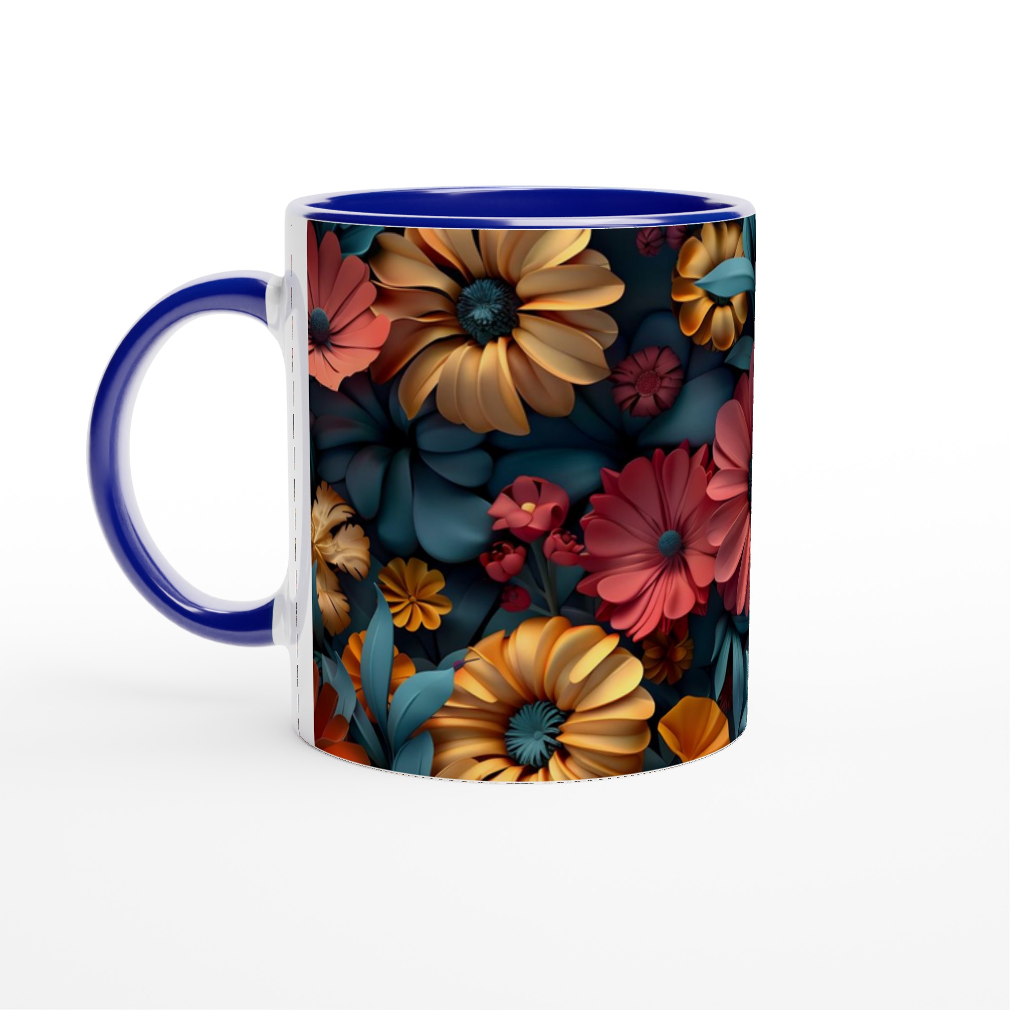 Blomstrande Designmugg: 11oz Keramikmugg i Levande Färgval – Perfekt för Kaffeälskare! 2 f4f58d70-fc0a-406a-8c41-9af2906db207