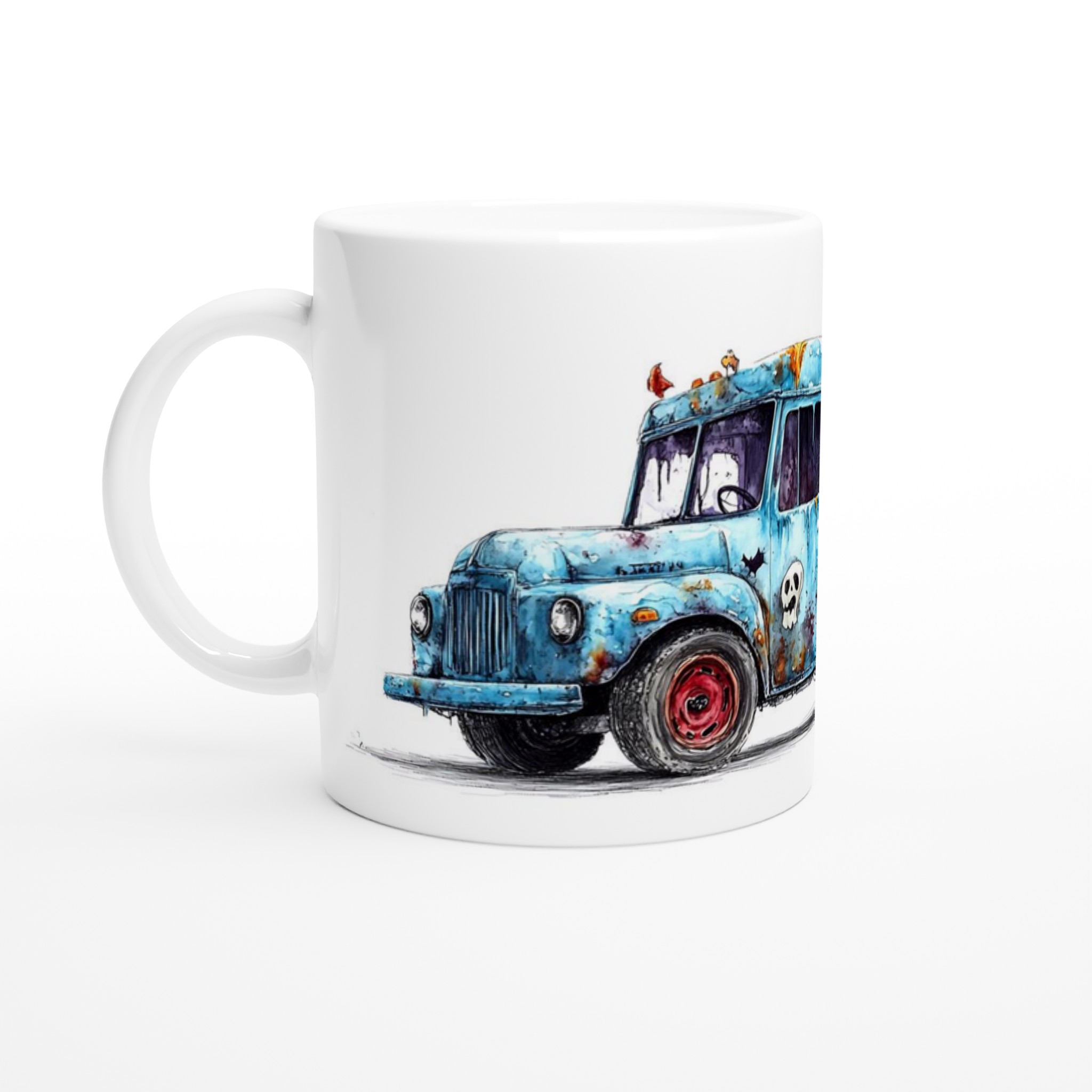 Spooky Treats Ice Cream Truck Mugg – Skrämmande charmig keramikmugg i 7 färger 1 f56a62b8-8112-4184-9615-8b6da40dbf21