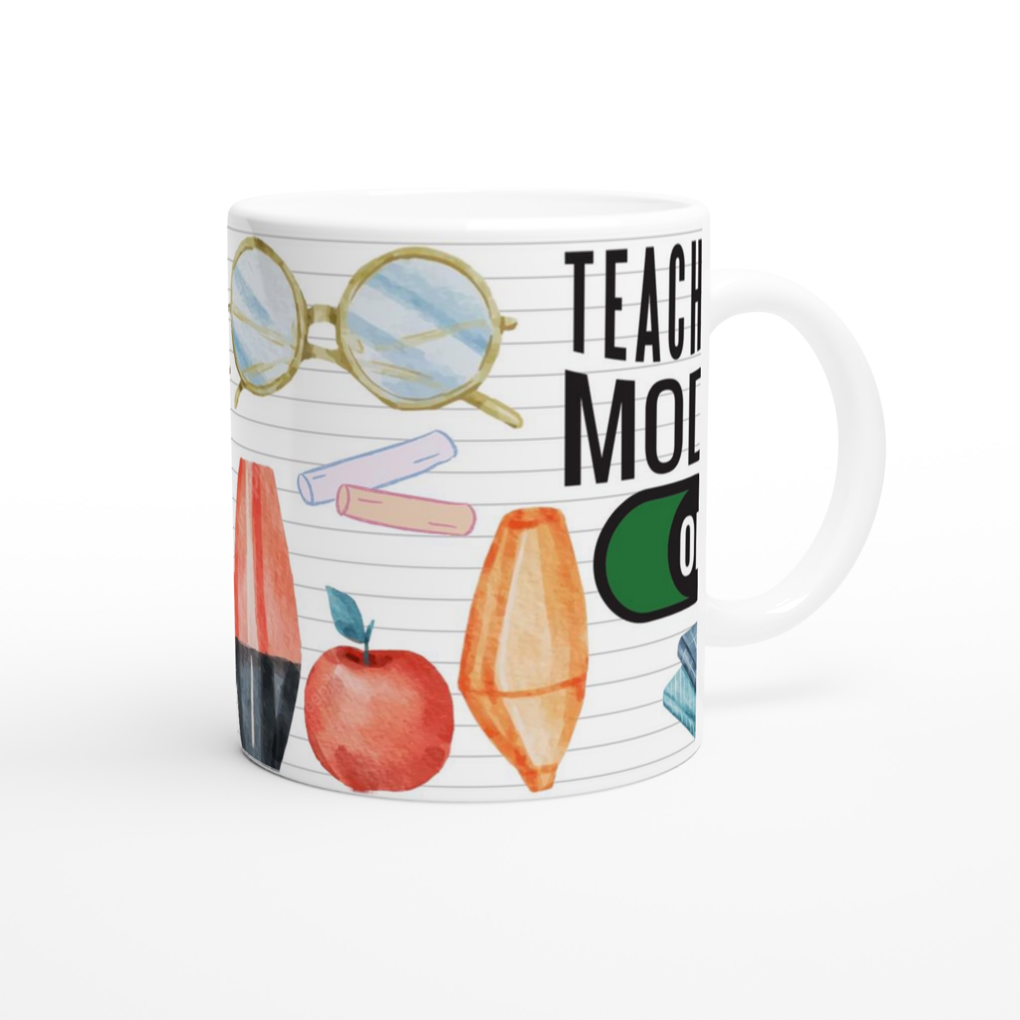 Lärarmugg: "Teacher Mode ON" – Perfekt present till pedagogen, med 7 färgval! 9 f5886c06-798d-4b32-a624-2e7ac50a5745