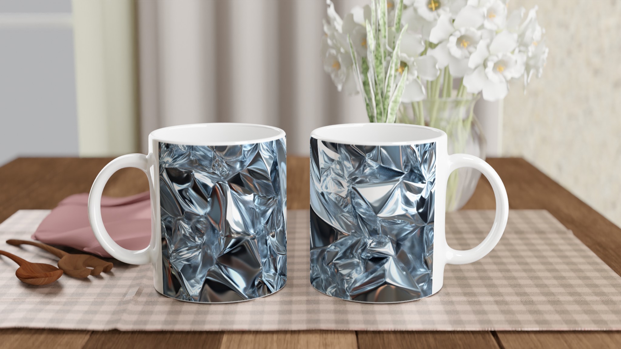 Glänsande Silver Kaffe Mugg - 11oz Keramikmugg i Valfri Färg, Hållbar för Diskmaskin & Mikro 10 f5936fc5-9d69-43c5-af86-92f8fb89ff67