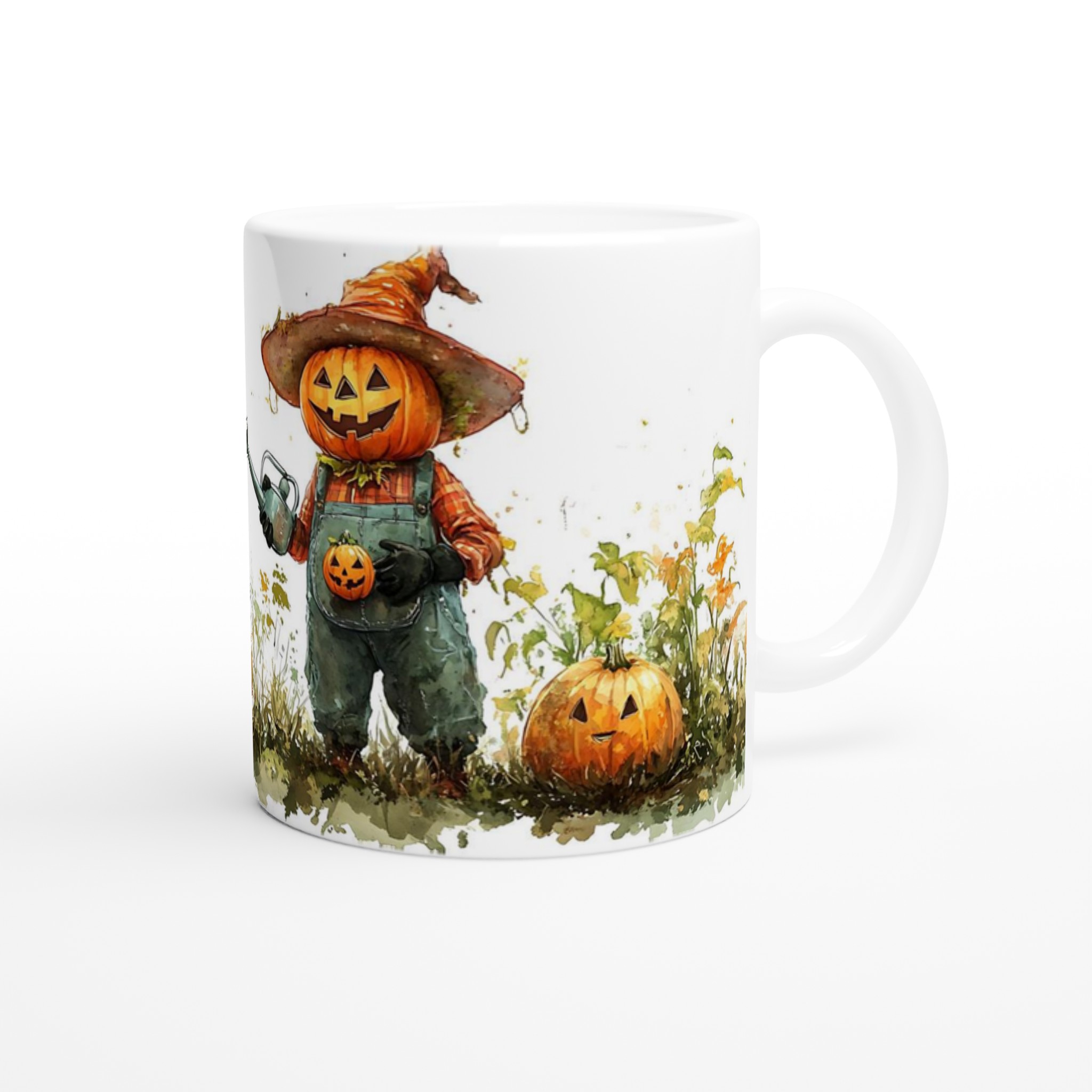 Lekfull Halloween Pumpa Skrämma Design Mugg – Välj bland 7 Färgglada Keramiska Alternativ 9 f5a7d689-ee0c-4672-b2e3-97a4464a7a8a