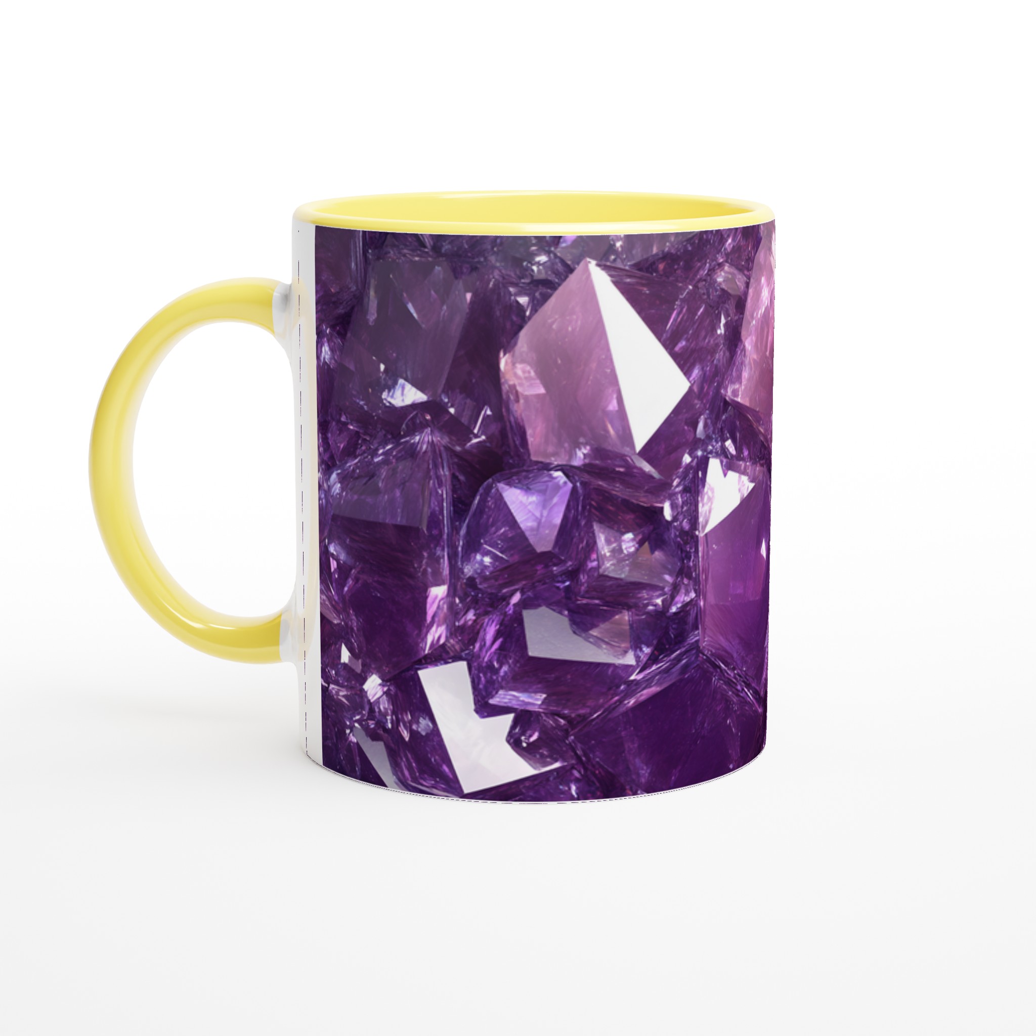 Ametistglänsande Keramisk Mugg – 11oz Kristallklar Design i Flera Färger 3 f5a8bfac-8156-470a-9c4d-a0ad0737ebd4