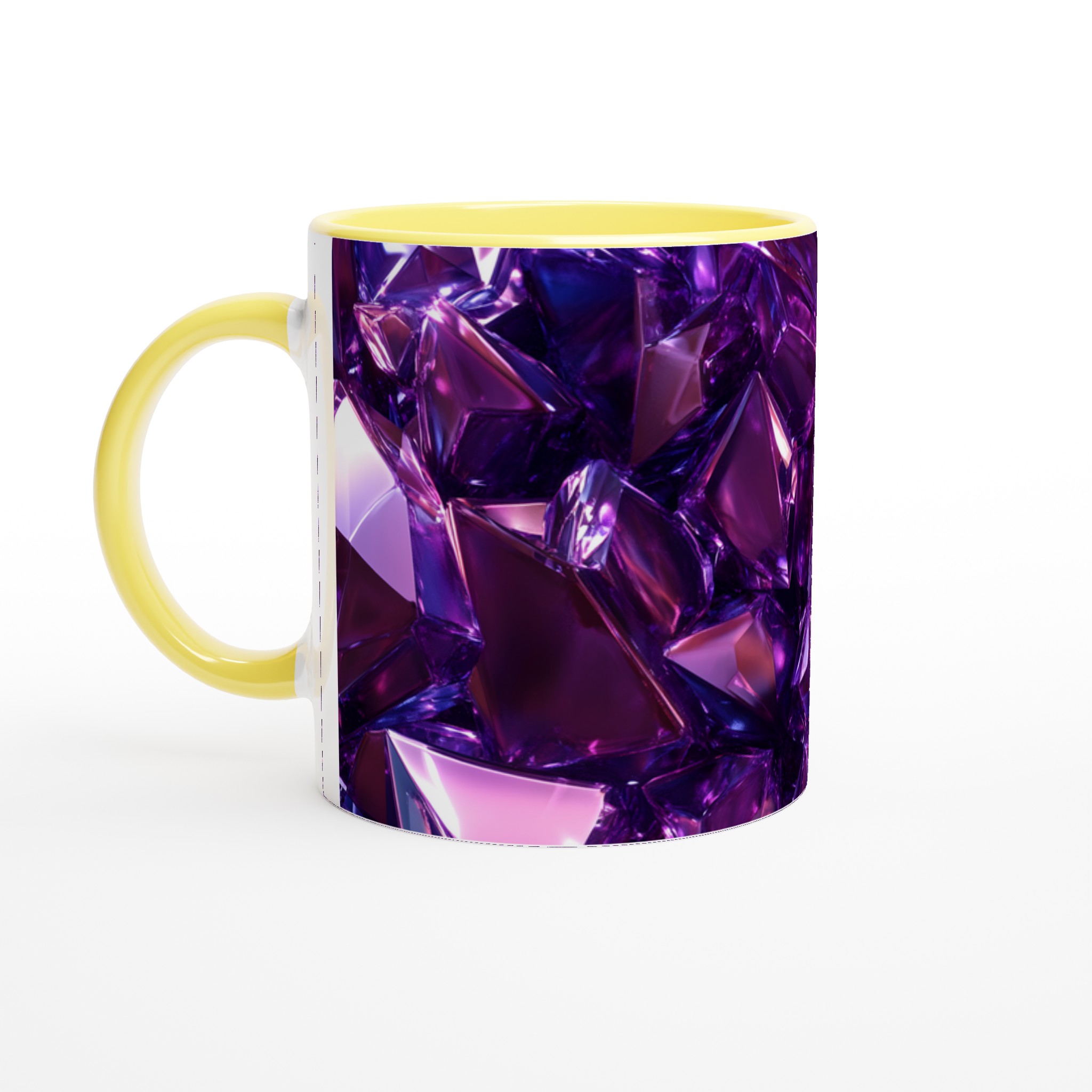 Lyxig ametistmönstrad 11oz keramikmugg – Perfekt för kaffe & te i din favoritfärg! 3 f611782b-e15d-4b81-a381-62a44127580d
