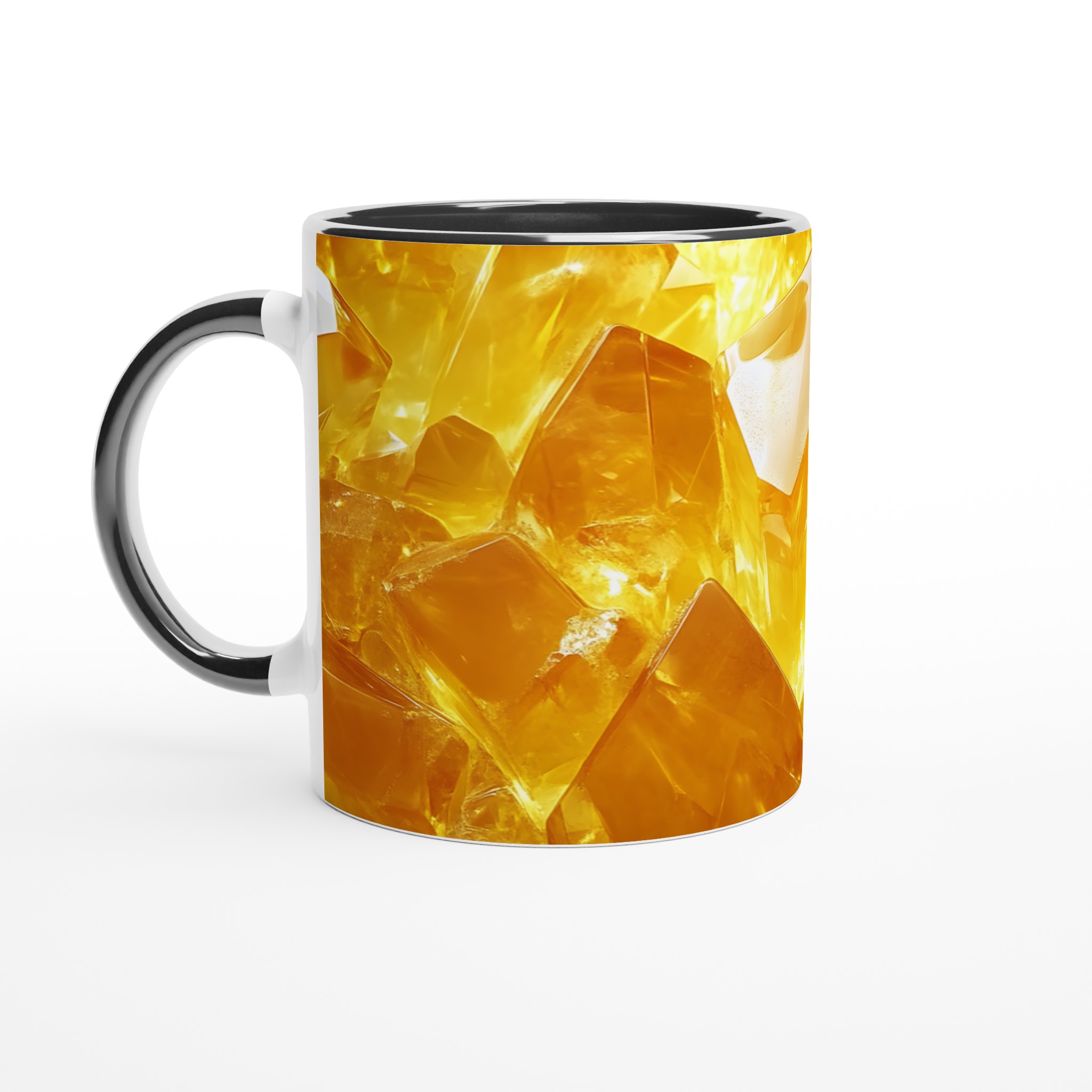 Guldgnistrande Citrin Keramikmugg – 11oz Kristallinspirerad Design i 7 Färger 4 f6160fee-a77e-4a6a-94e1-71d024340cb9