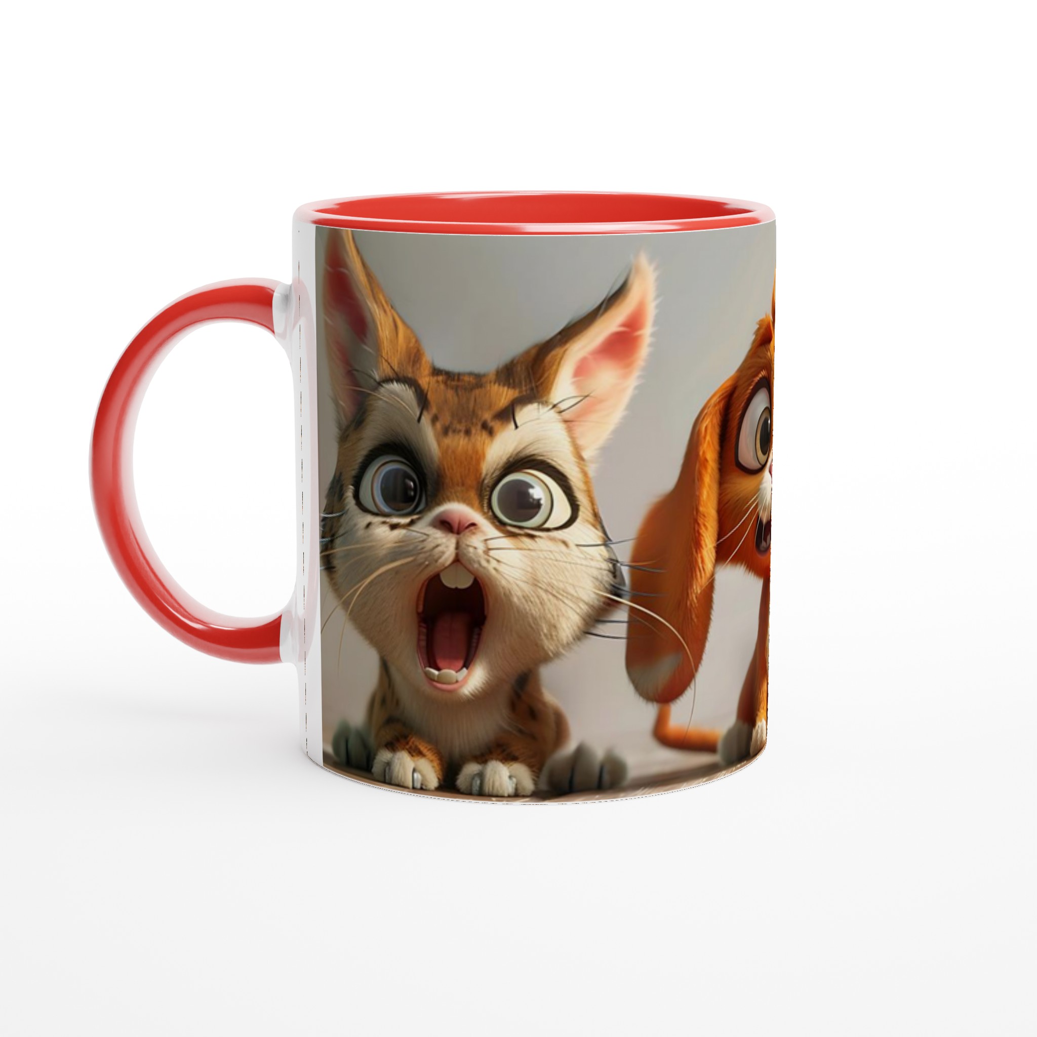 Charmig Keramikmugg med Roliga Djurmotiv – 11oz Kaffe-/Temugg i Flera Färger 5 f61e52a1-8848-4dc2-b318-6598a39cdd07