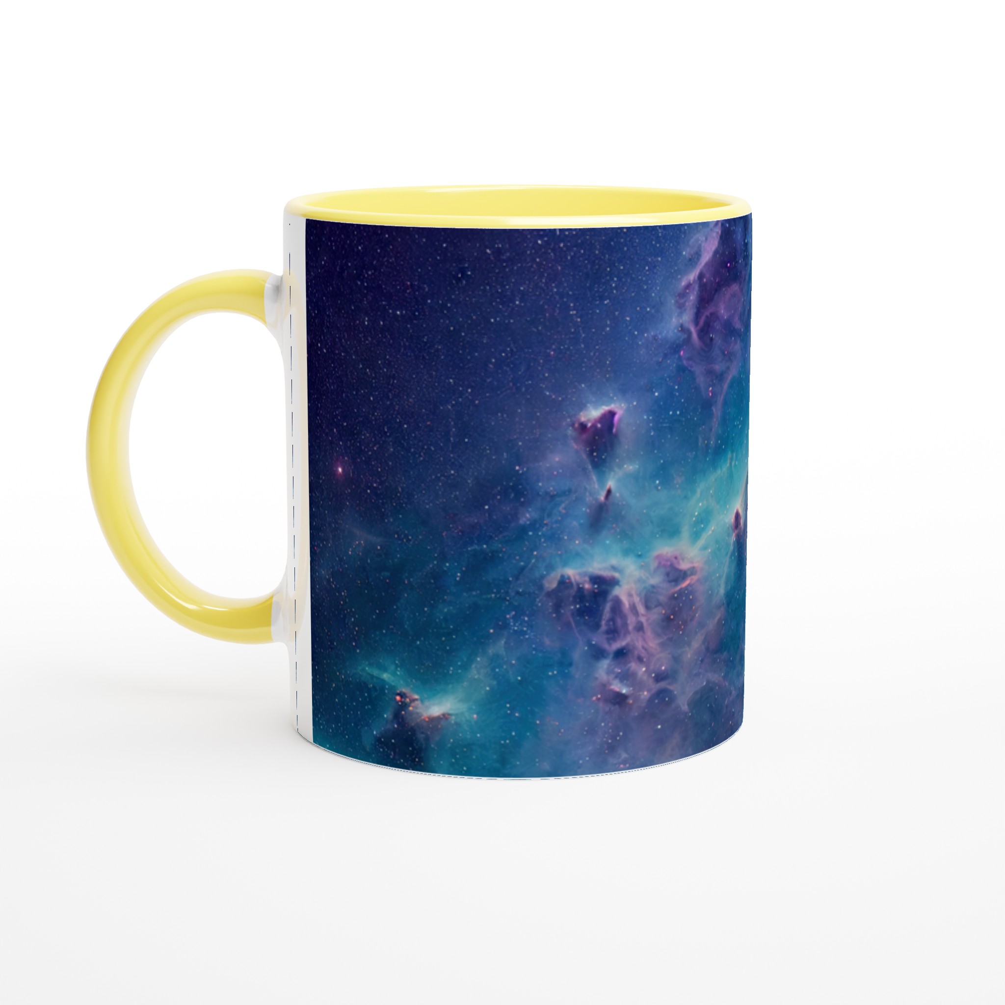 Vit 11oz keramisk mugg med stjärnhimmel - välj bland sju levande keramfärger 3 f622ce69-9f93-430b-90f9-a5c257ebda8b