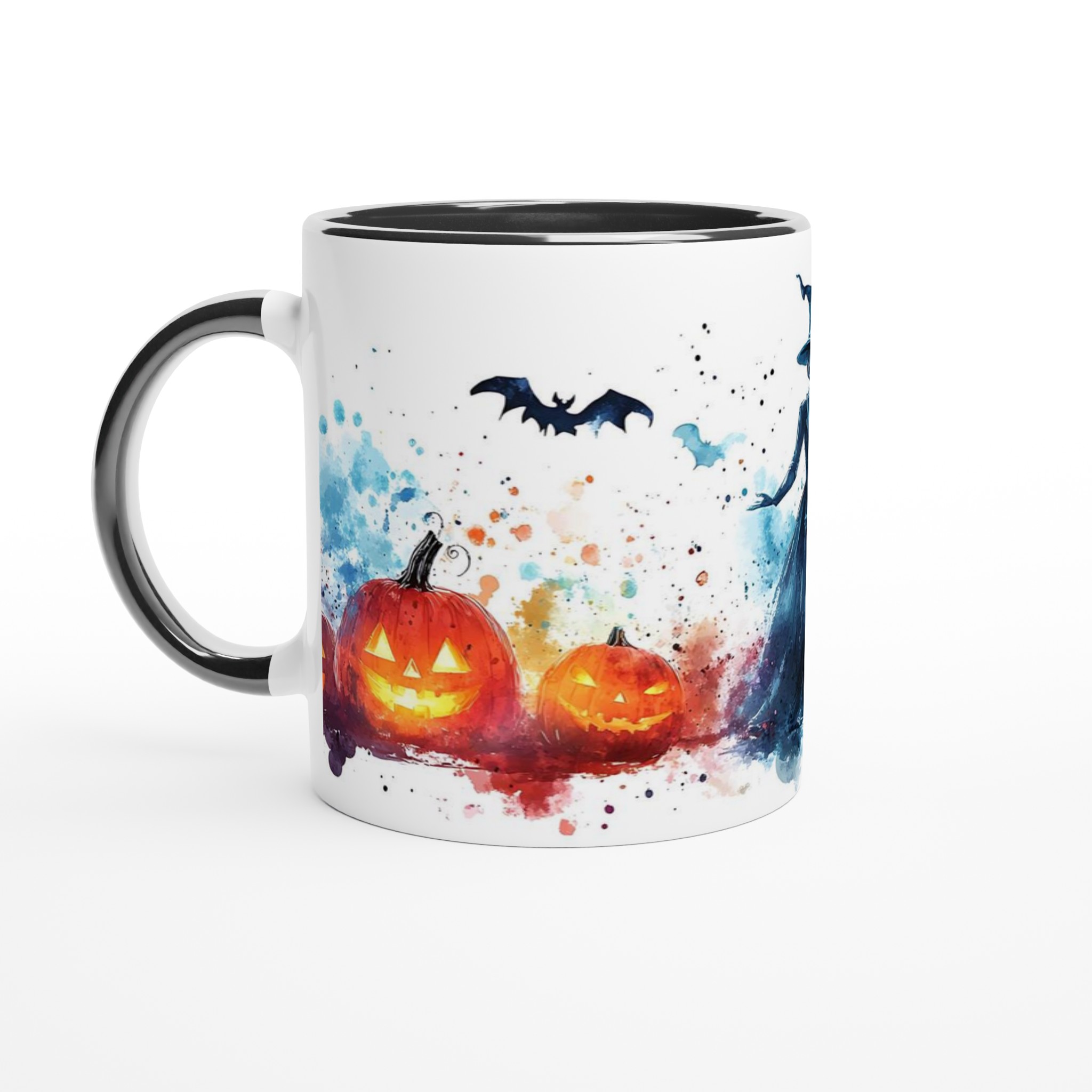 Spooky Witchy Watercolor Halloween Keramikmugg - 11oz i ditt färgval 4 f63e2577-7339-4eec-9a5a-e7e4878d52ad