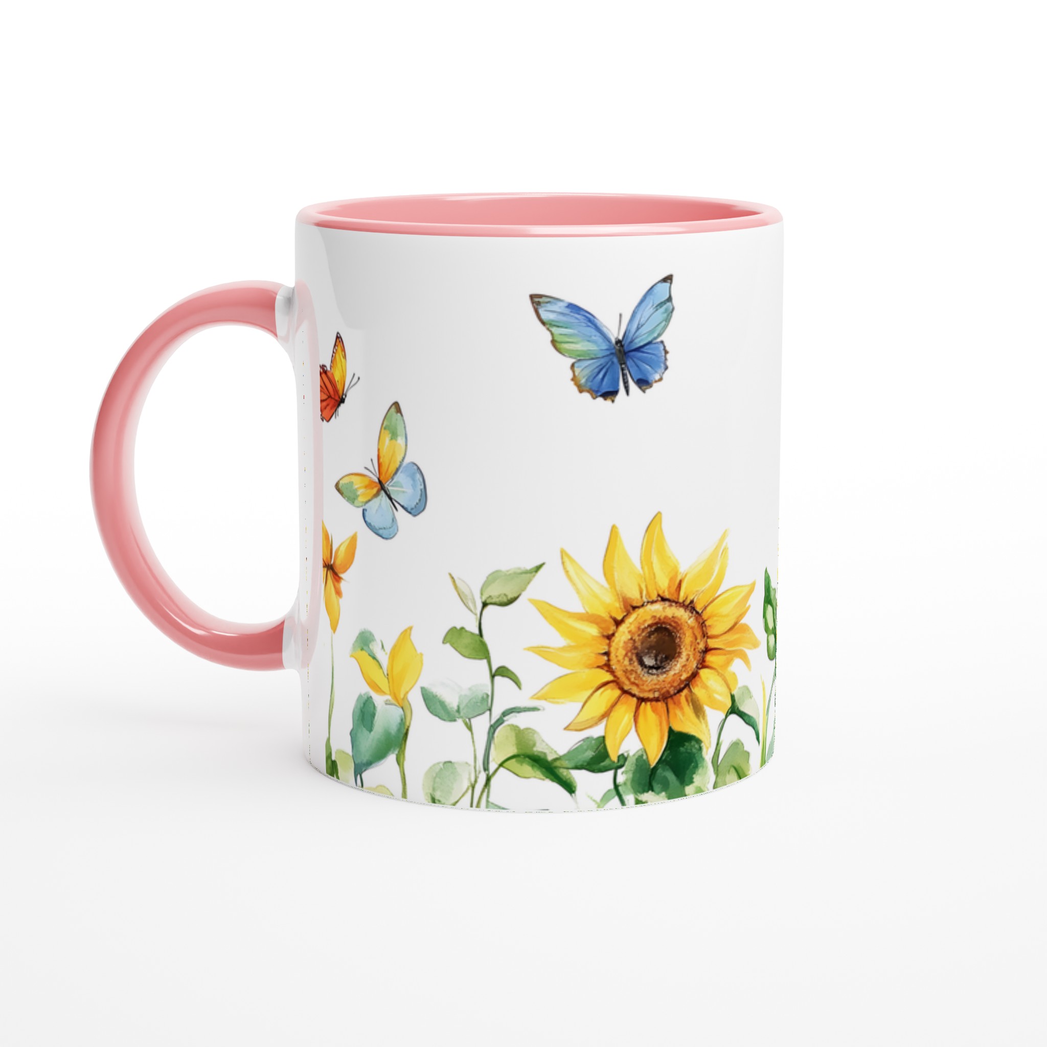 Solros- och fjärilsmugg – Inspirerande keramikmugg i 7 livfulla färger 6 f6482ca9-d0ac-43ad-a452-f74265606c6b