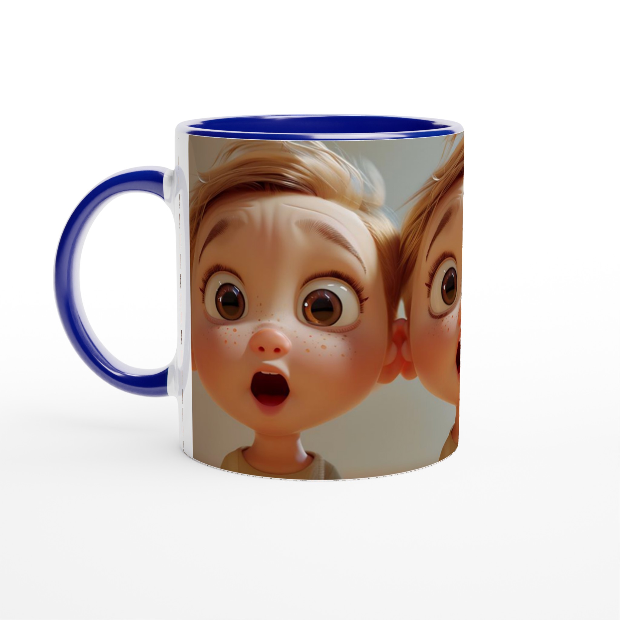 Förbluffande Ansikten 11oz Keramisk Mugg – uttrycksfull design för varje klunk 2 f65df78c-a523-4c7d-983e-ca0d7e36386c