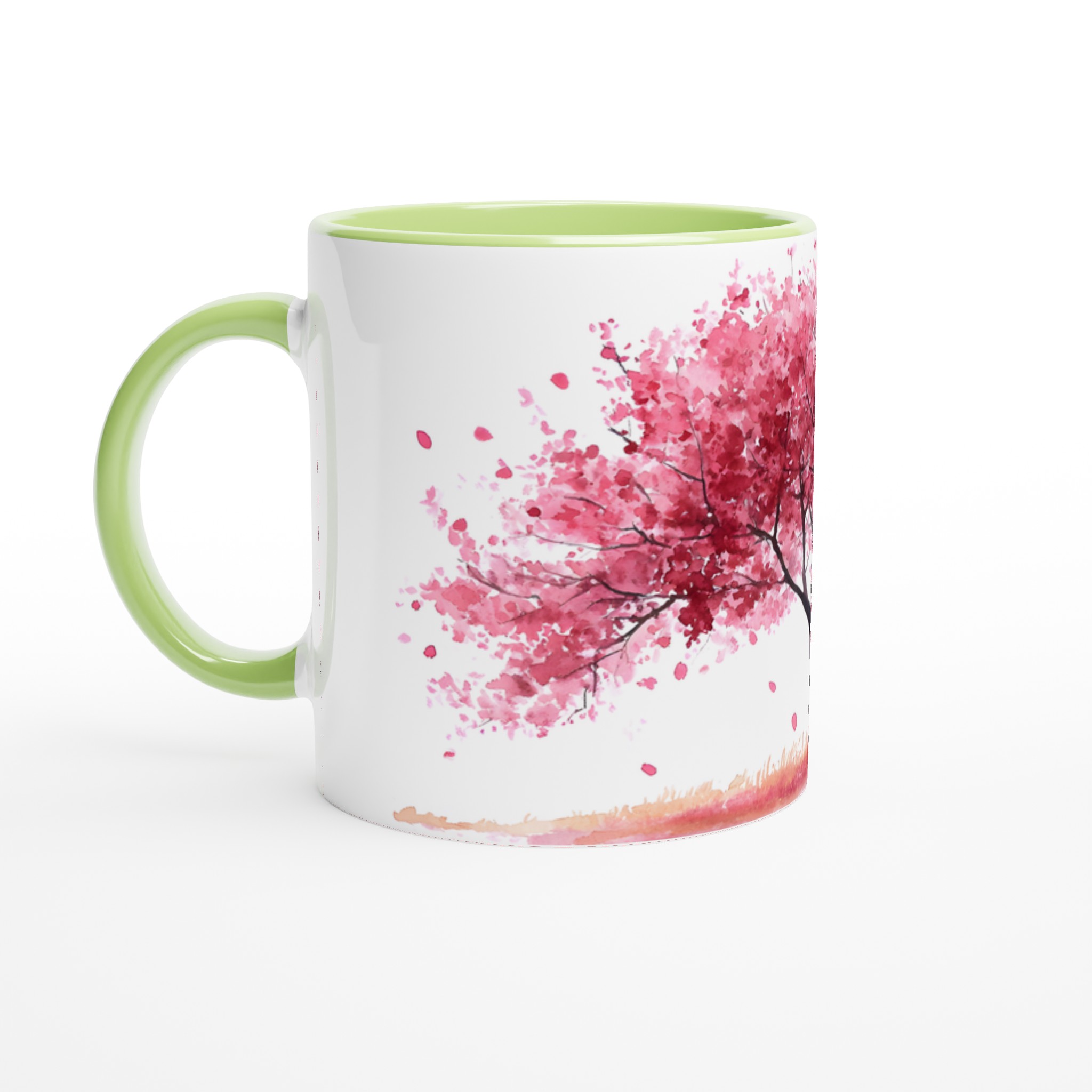 Körsbärsträd Akvarell 11oz Keramisk Mugg – Välj din färg 7 f689c582-311b-4b8e-b0b1-173ac3c271dc