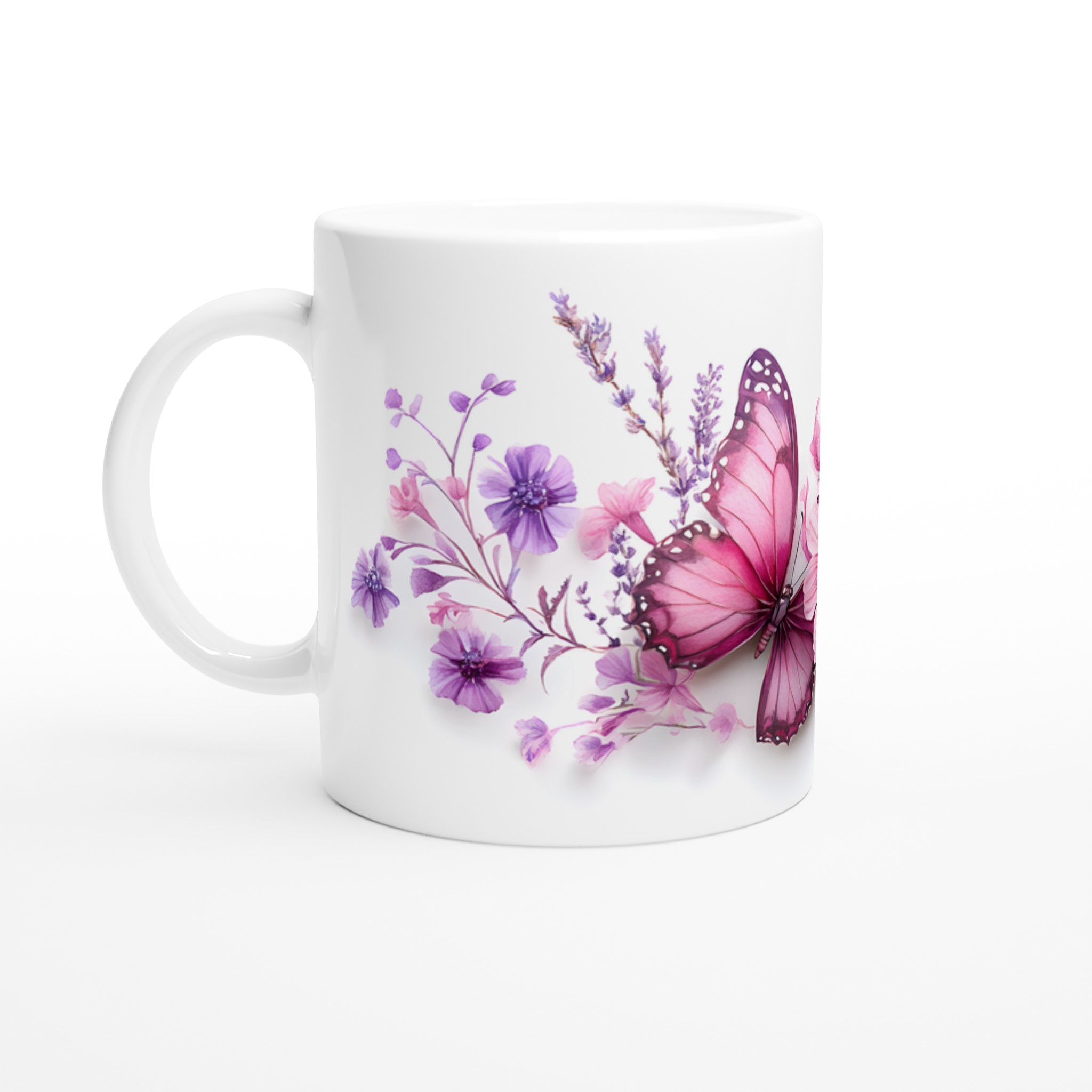 Fjäril & Blommor Keramisk Mugg – Dröm Dig Bort i Lila & Rosa Toner, Välj Din Färg! 1 f6b3a119-992b-4bb8-8408-c072c5938b8b