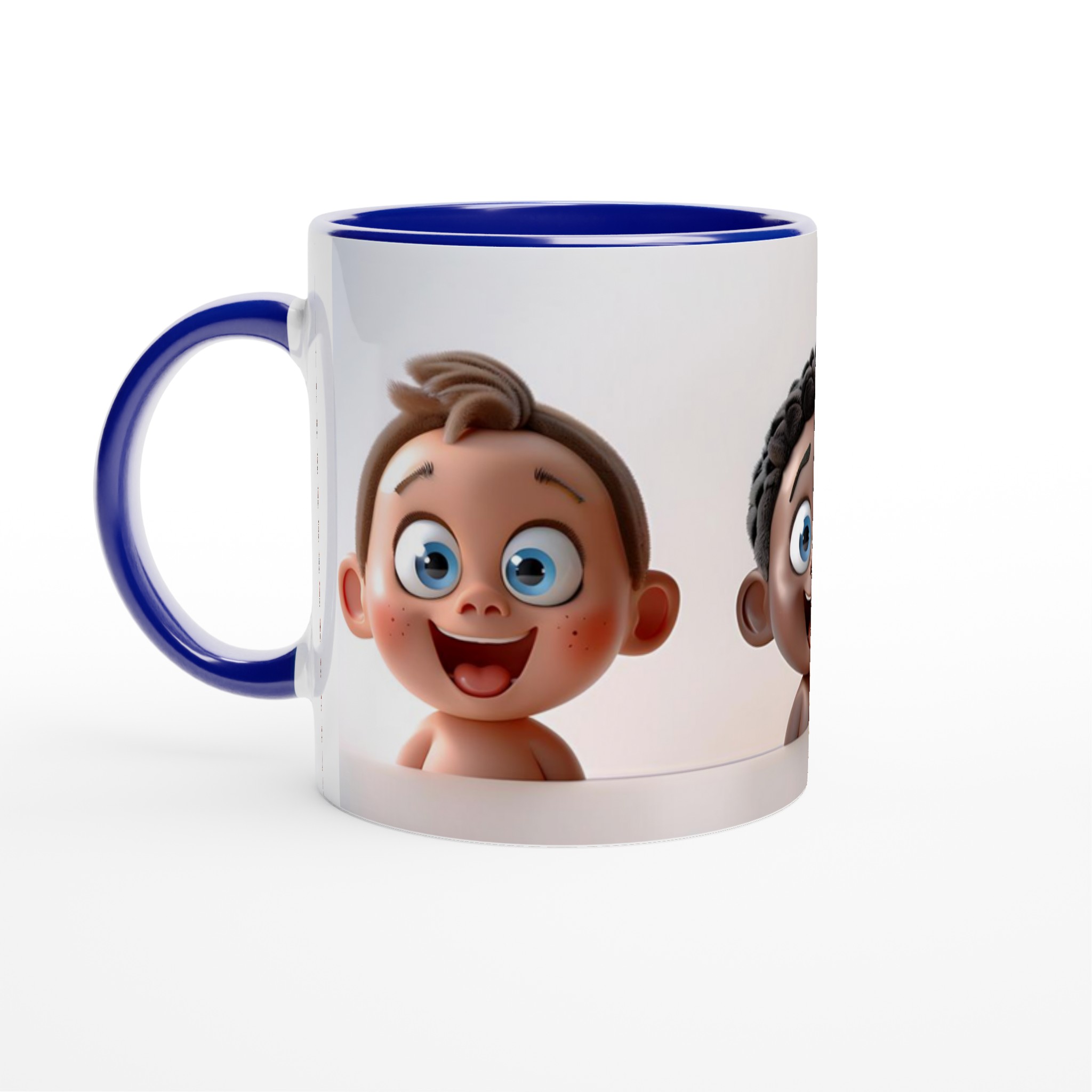 Lekfulla Bebisansikten 11oz Keramisk Mugg – Färgglad Design för Glada Stunder 2 f6c0a39c-d197-442f-b953-39294caf8ce5