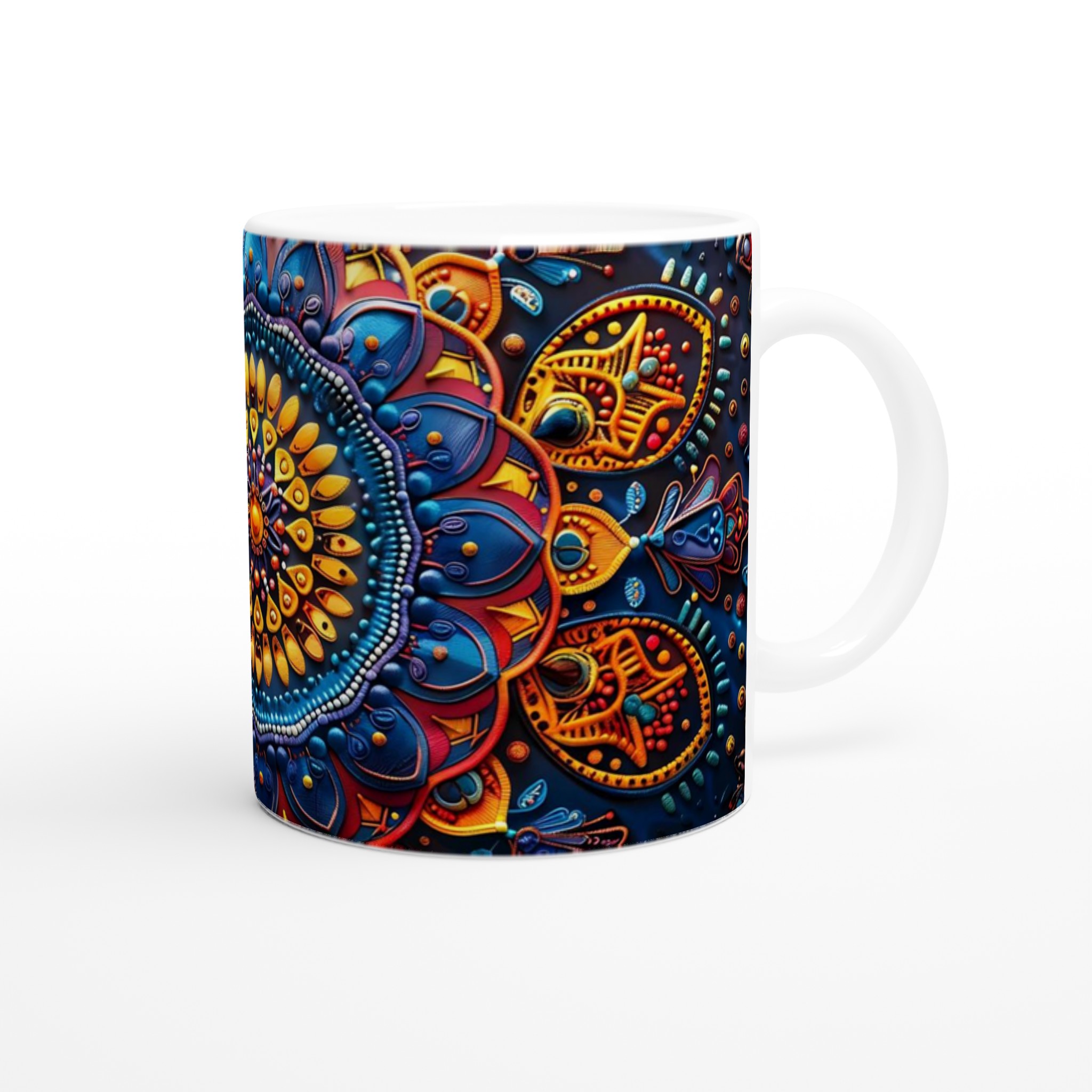Konstfull Mandala Keramikmugg – Vibrerande Design för Färgstarka Stunder 9 f6c4b1ad-bcc7-4c5f-b68c-0d380936a996