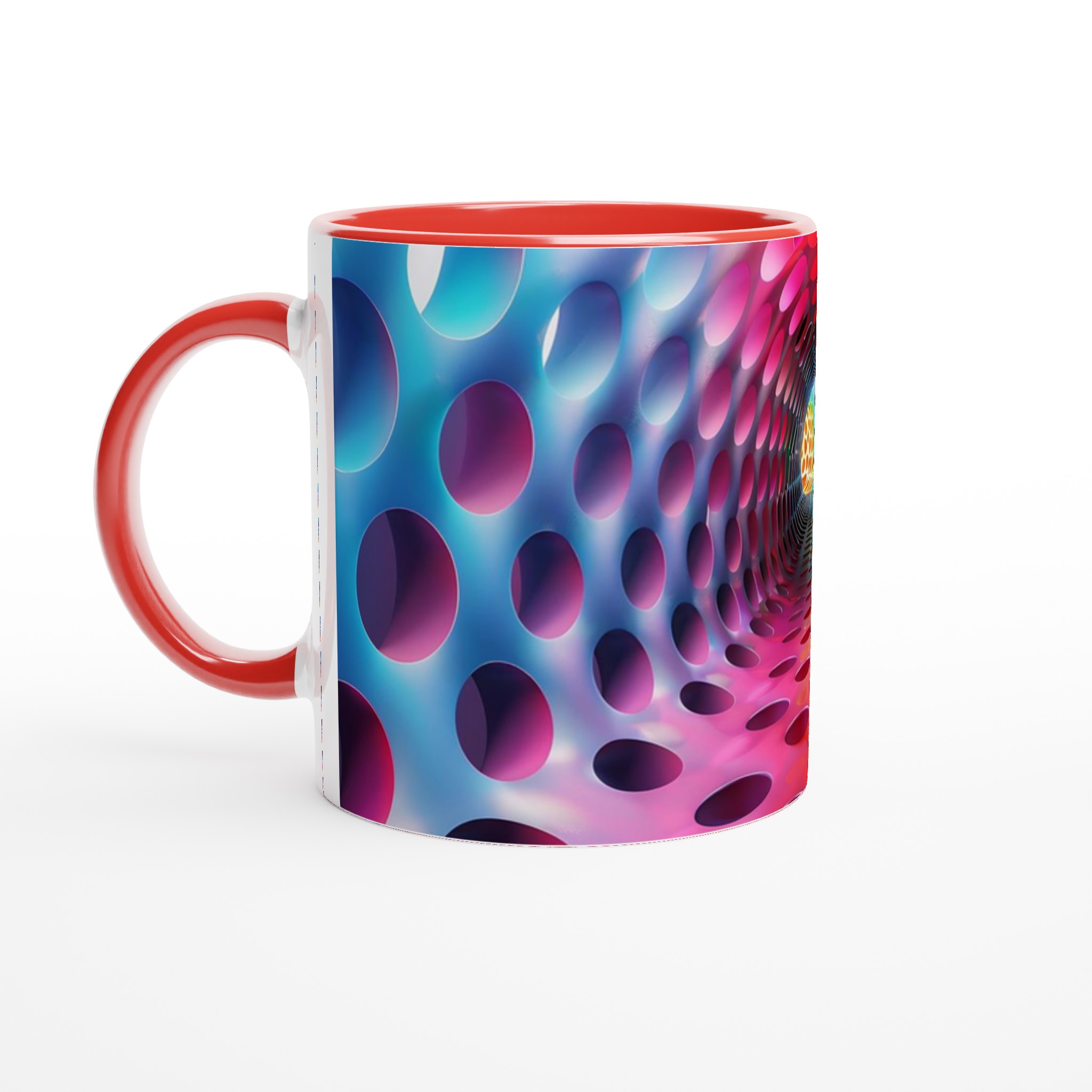 Abstrakt Regnbågs-Mugg – 11oz Keramikmugg för Levande Konst & Färgstarka Tryck i Flera Kulörer 5 f6ec9fa4-4330-4e5b-963e-37c39952624b