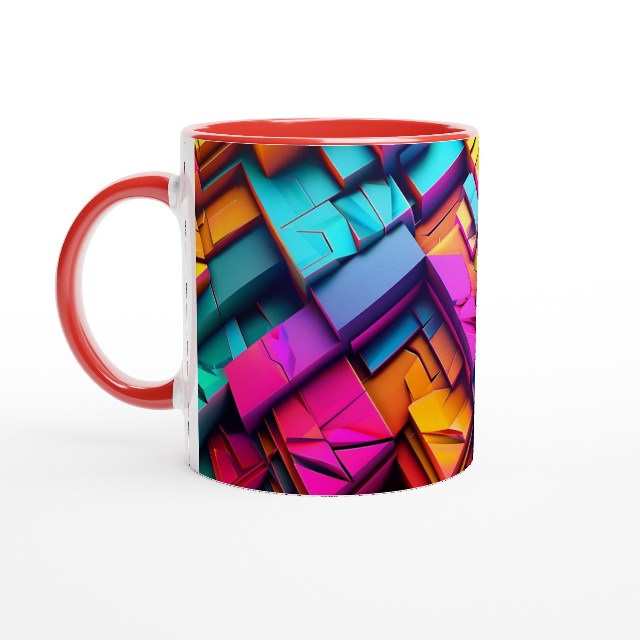 Abstrakt Geometrisk 11oz Keramisk Mugg – Färgglad Explosion för Din Favoritdryck 5 f7222f48-d873-4d47-9ff5-4d2b19154d10