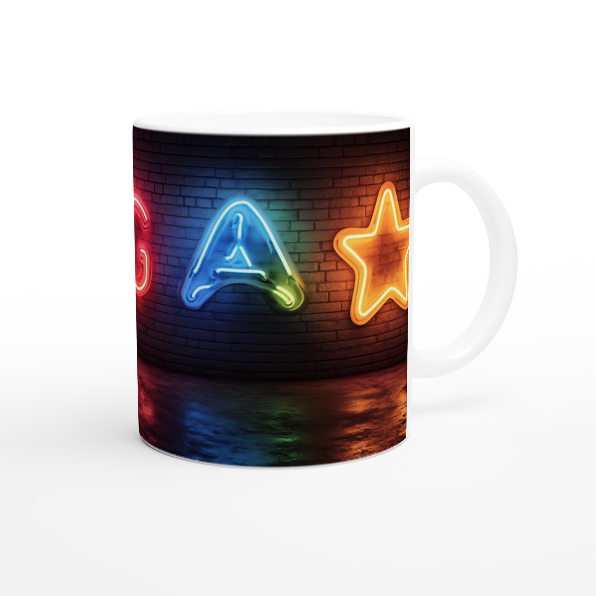 Neon Glow 11oz Keramisk Mugg – Lys upp din dag med livfulla färger 9 f744a2cf-09d8-4e19-b1bf-f2beef8bf17f
