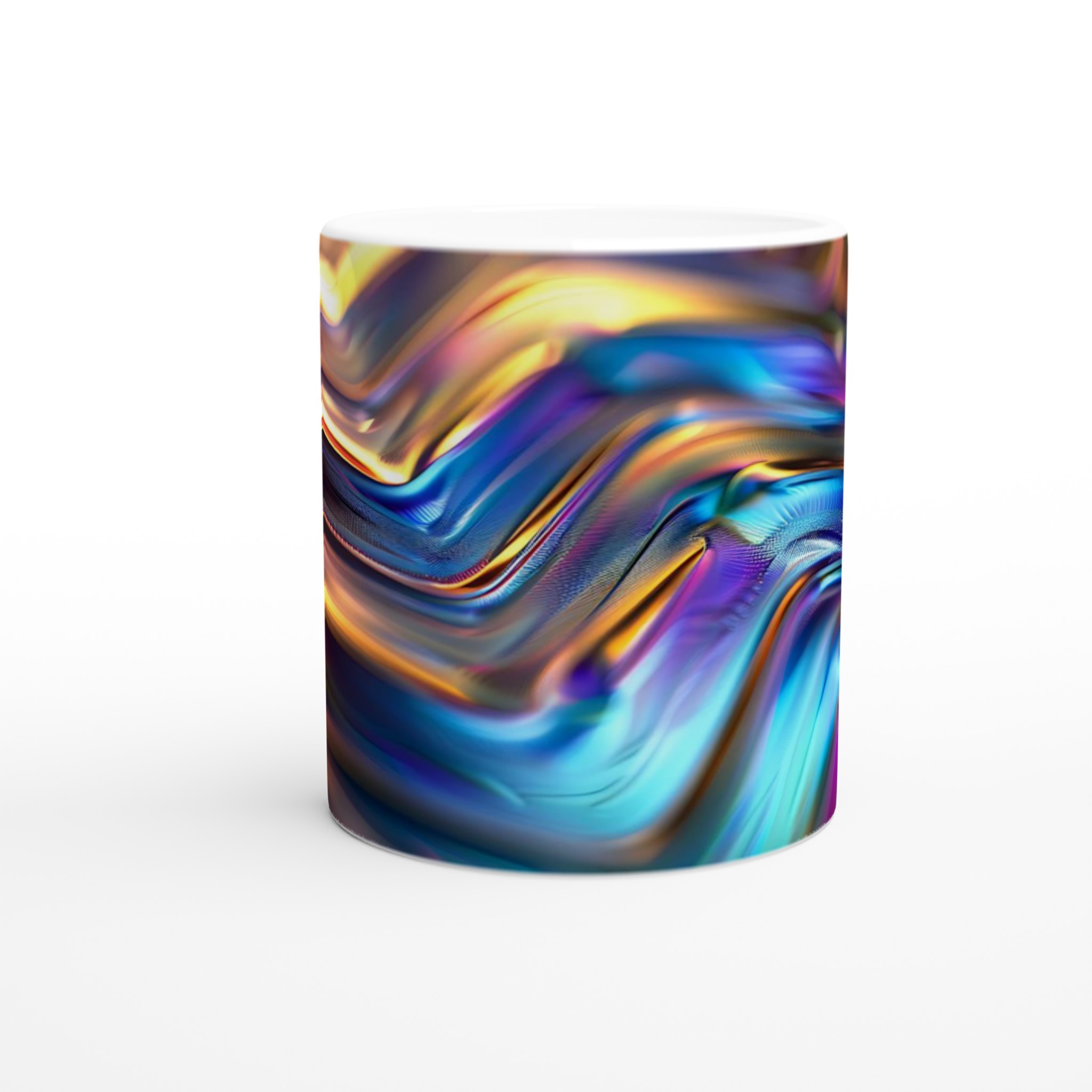 Abstrakt Holografisk 11oz Keramisk Mugg – Vibrerande Färger för en Magisk Kaffestund 8 f77c95dc-2ae7-4675-bb46-0a5f4acdc496