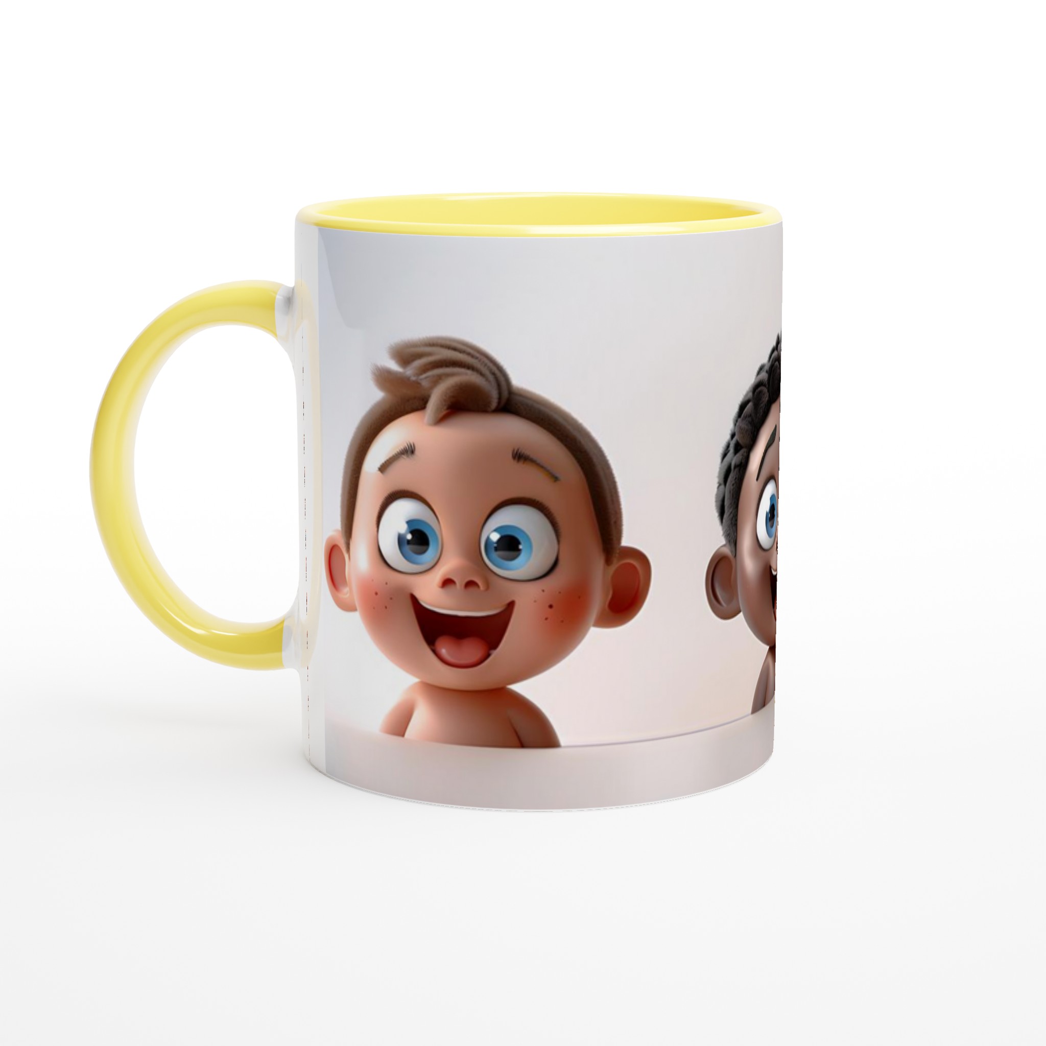 Lekfulla Bebisansikten 11oz Keramisk Mugg – Färgglad Design för Glada Stunder 3 f7ae318d-504d-488c-9b28-357644f6dcf8