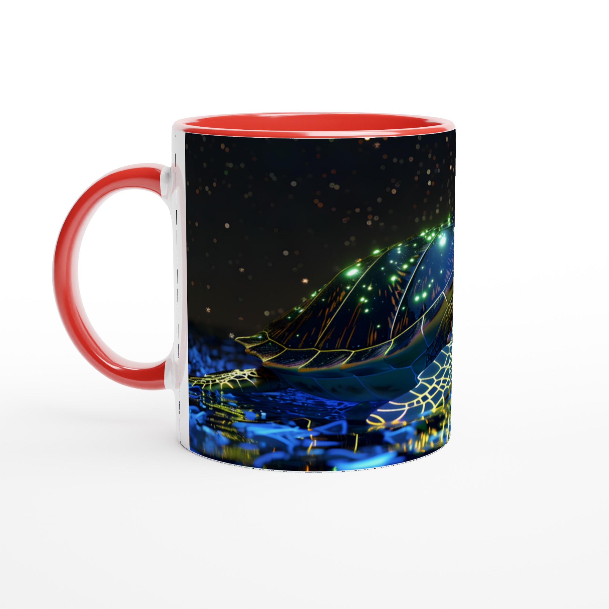 Kosmisk havssköldpadda 11oz keramikmugg – Drömsk konst för din kaffe eller te 5 f7c348d5-3f69-4041-8606-c60eb9a9cf05